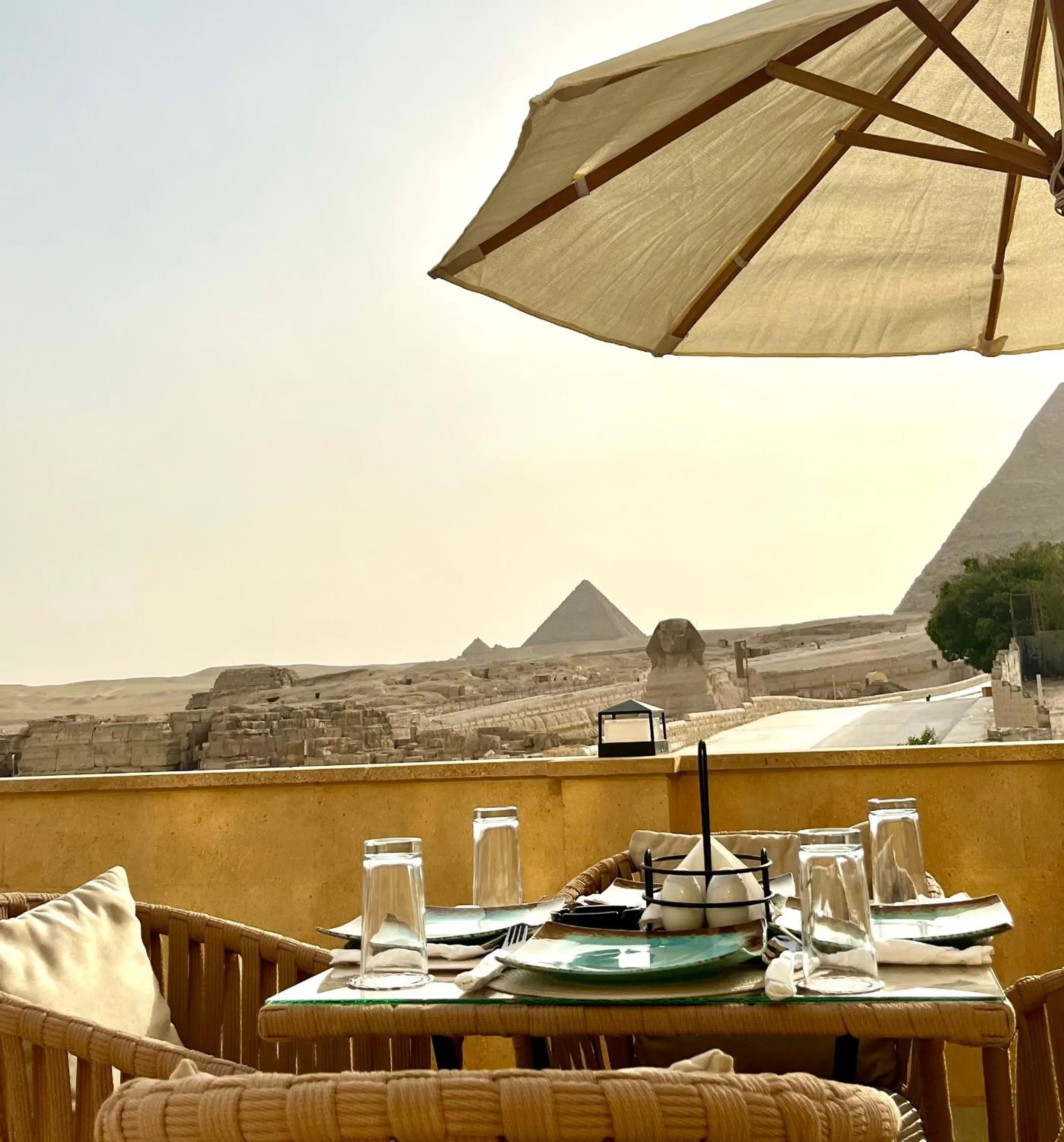 Nearby landmark in The Gate Hotel Front Pyramids & Sphinx View