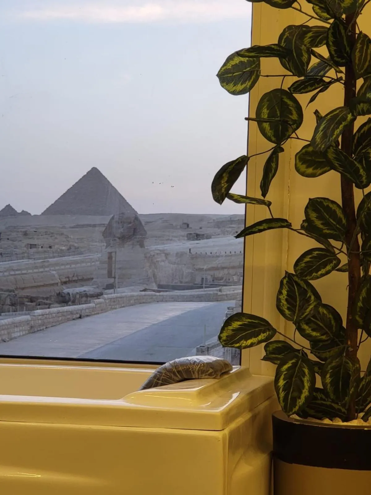 Natural landscape in The Gate Hotel Front Pyramids & Sphinx View