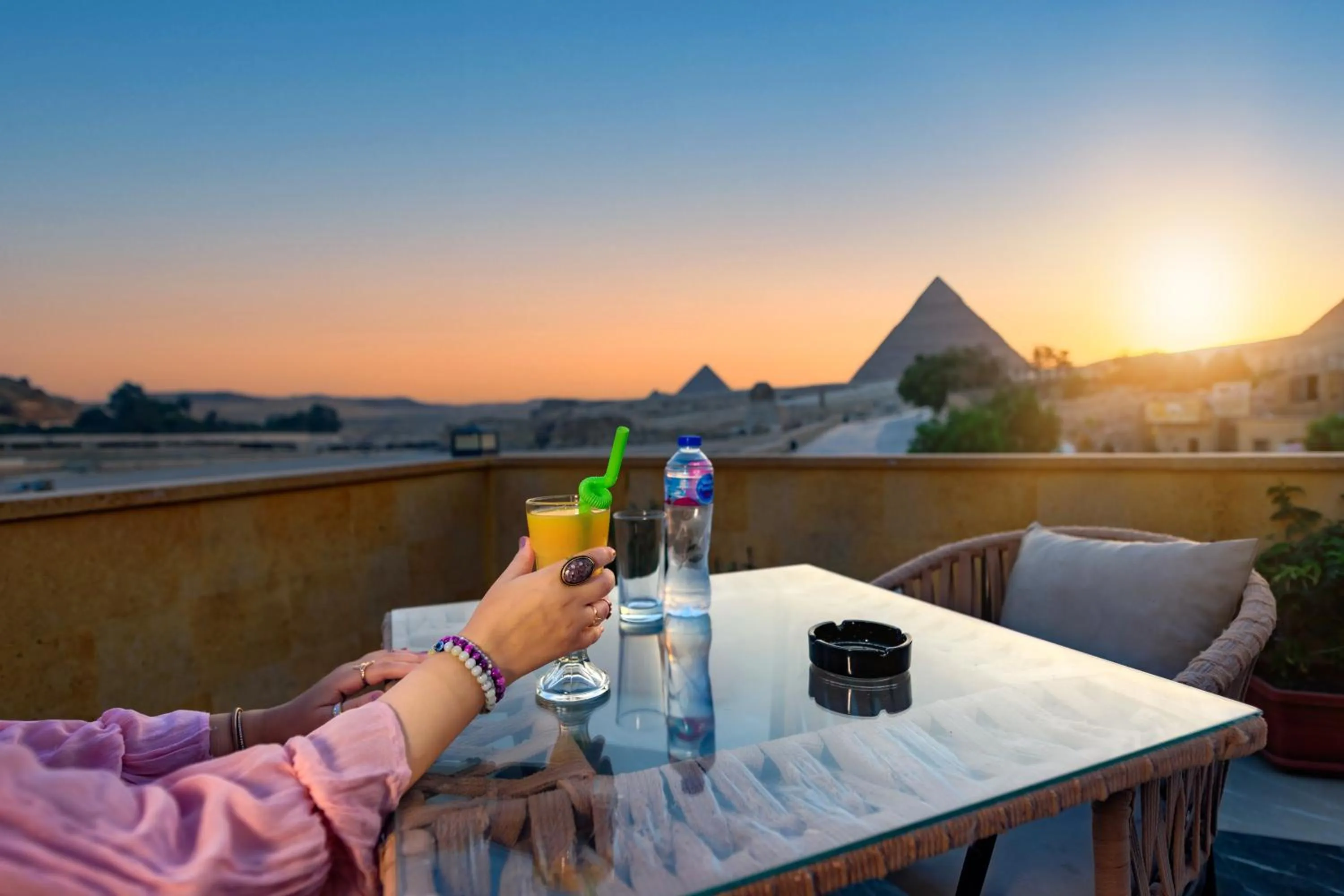 Nearby landmark in The Gate Hotel Front Pyramids & Sphinx View