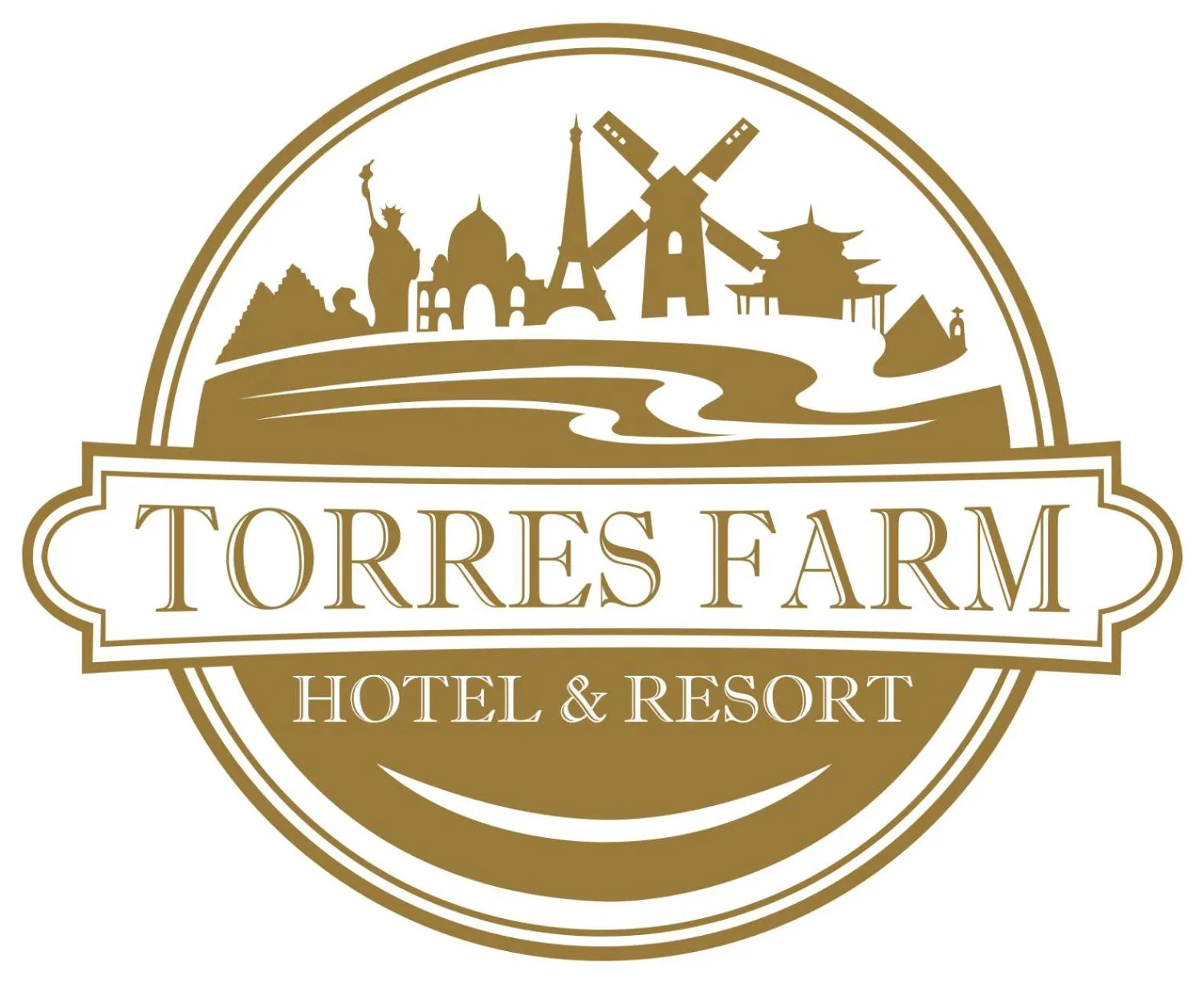 Logo/Certificate/Sign in Torres Farm Resort powered by Cocotel