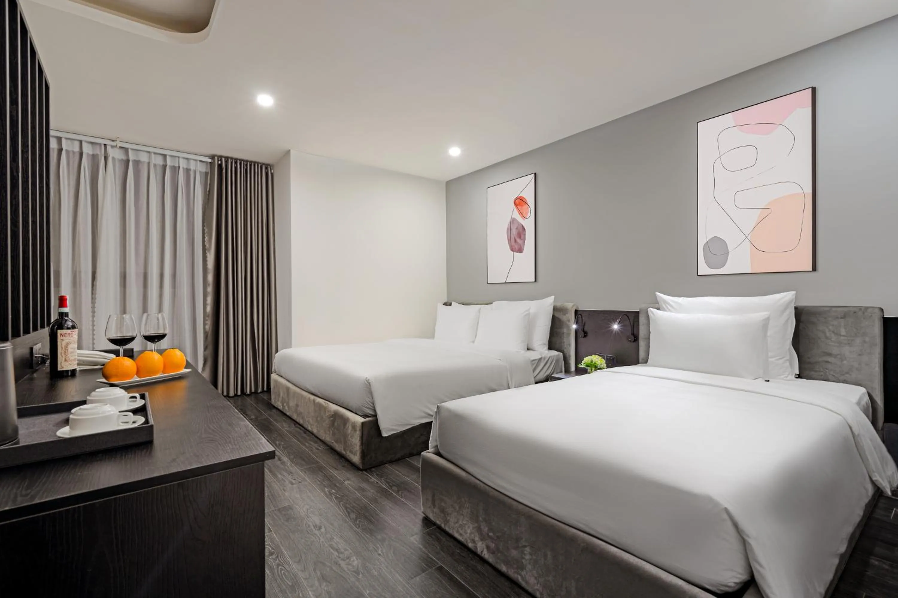 View (from property/room), Bed in Mercy Emerald Hotel