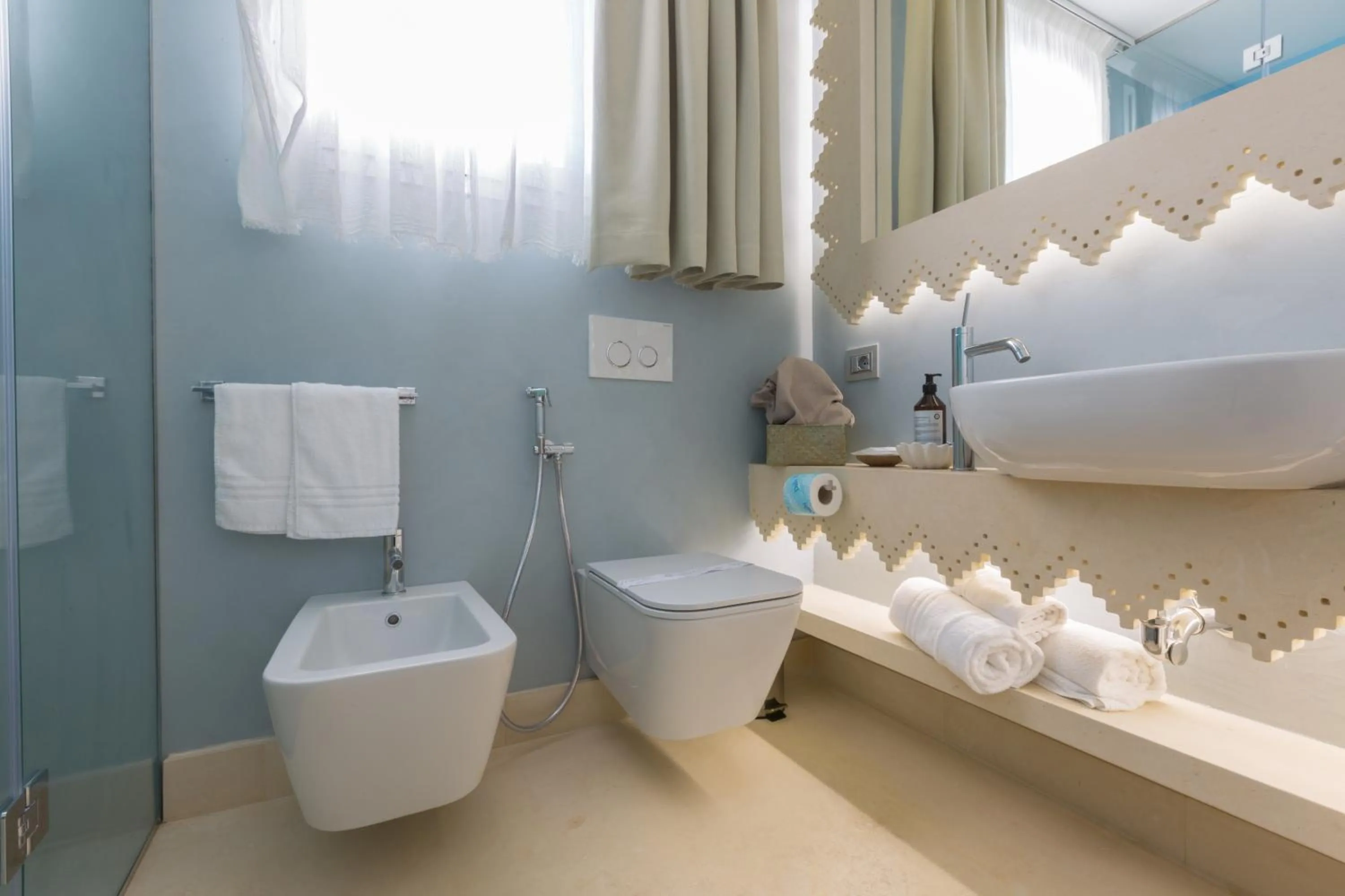 Toilet in Terra d'Acqua Resort & SPA