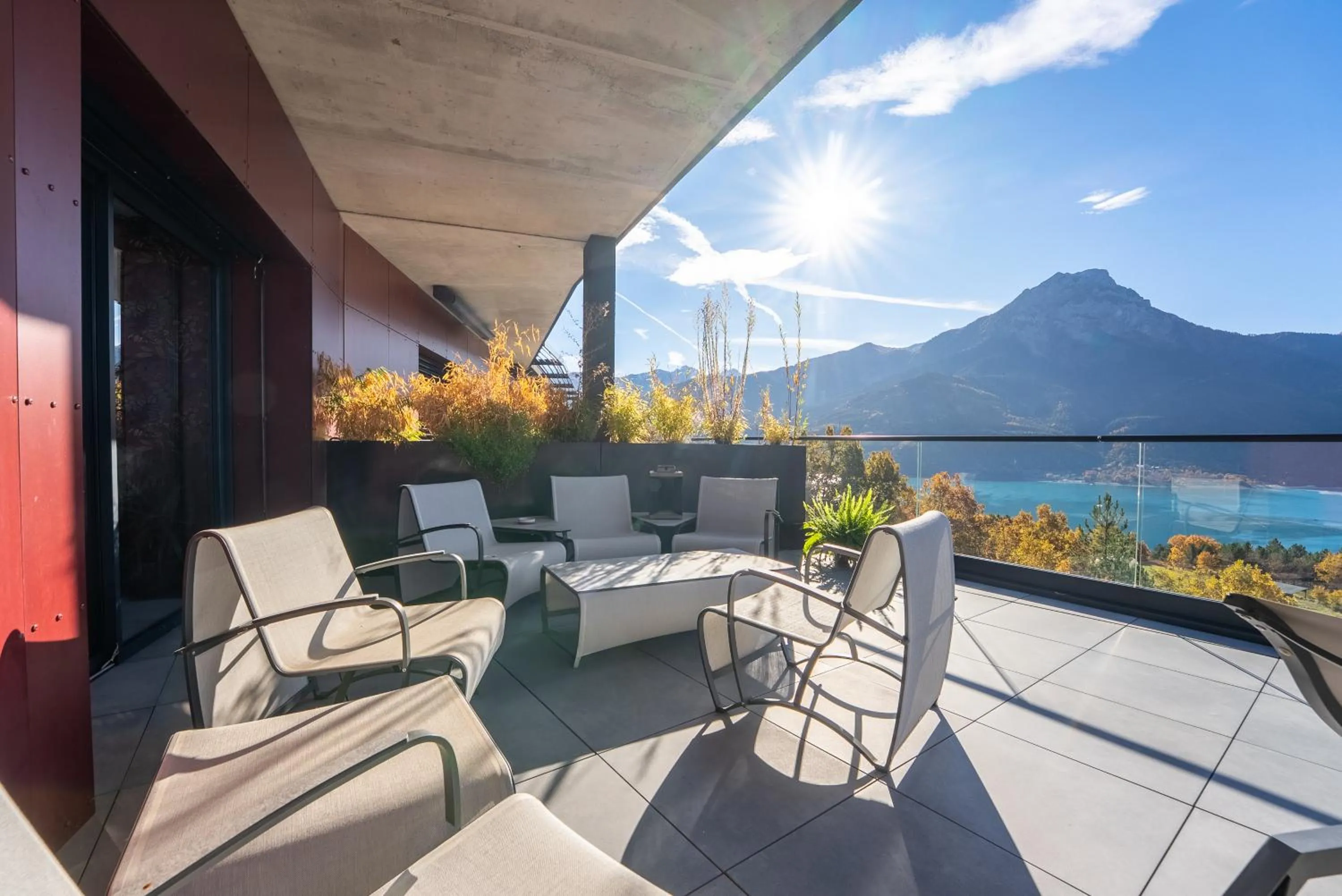 Patio in Les Restanques du lac