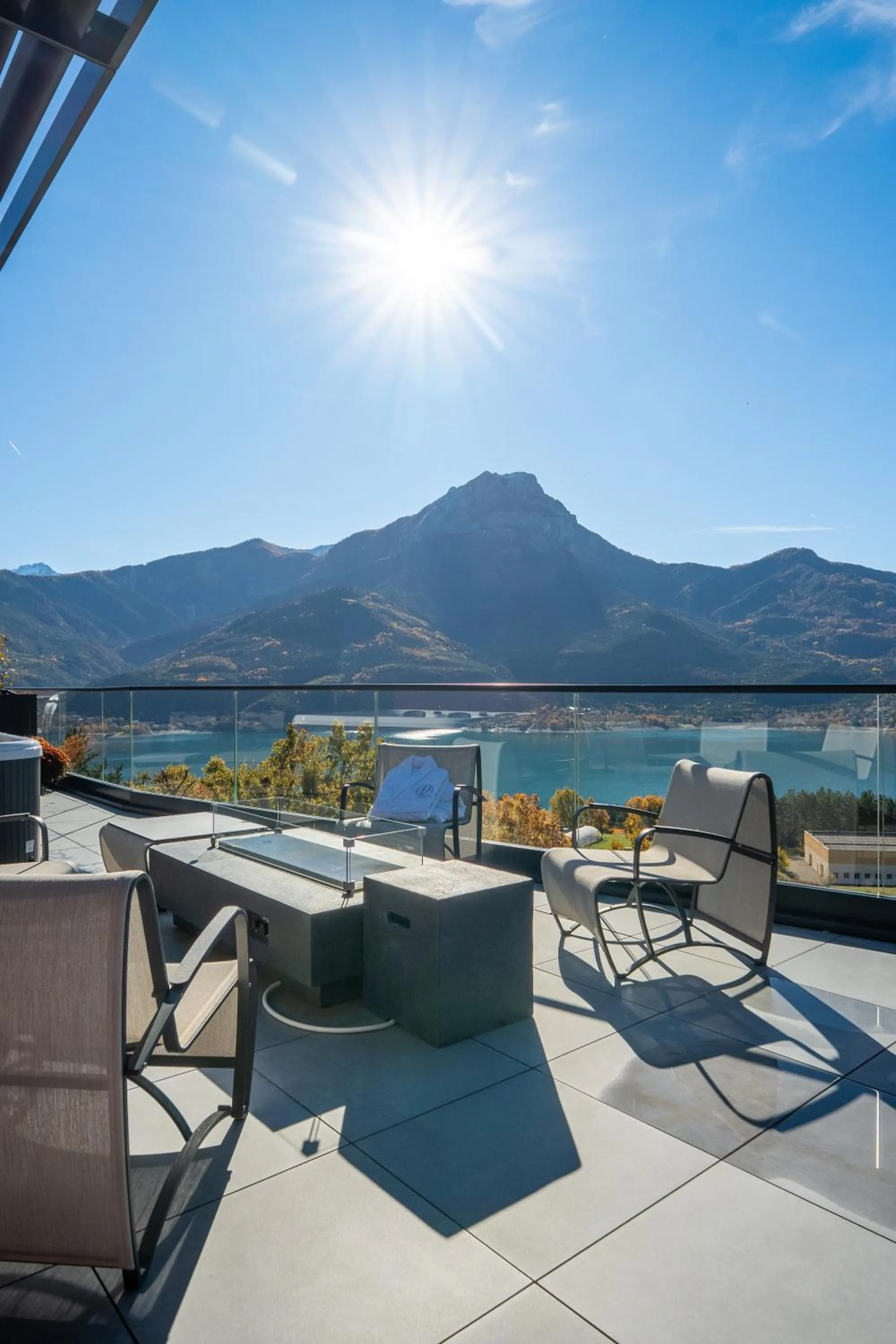 Patio in Les Restanques du lac