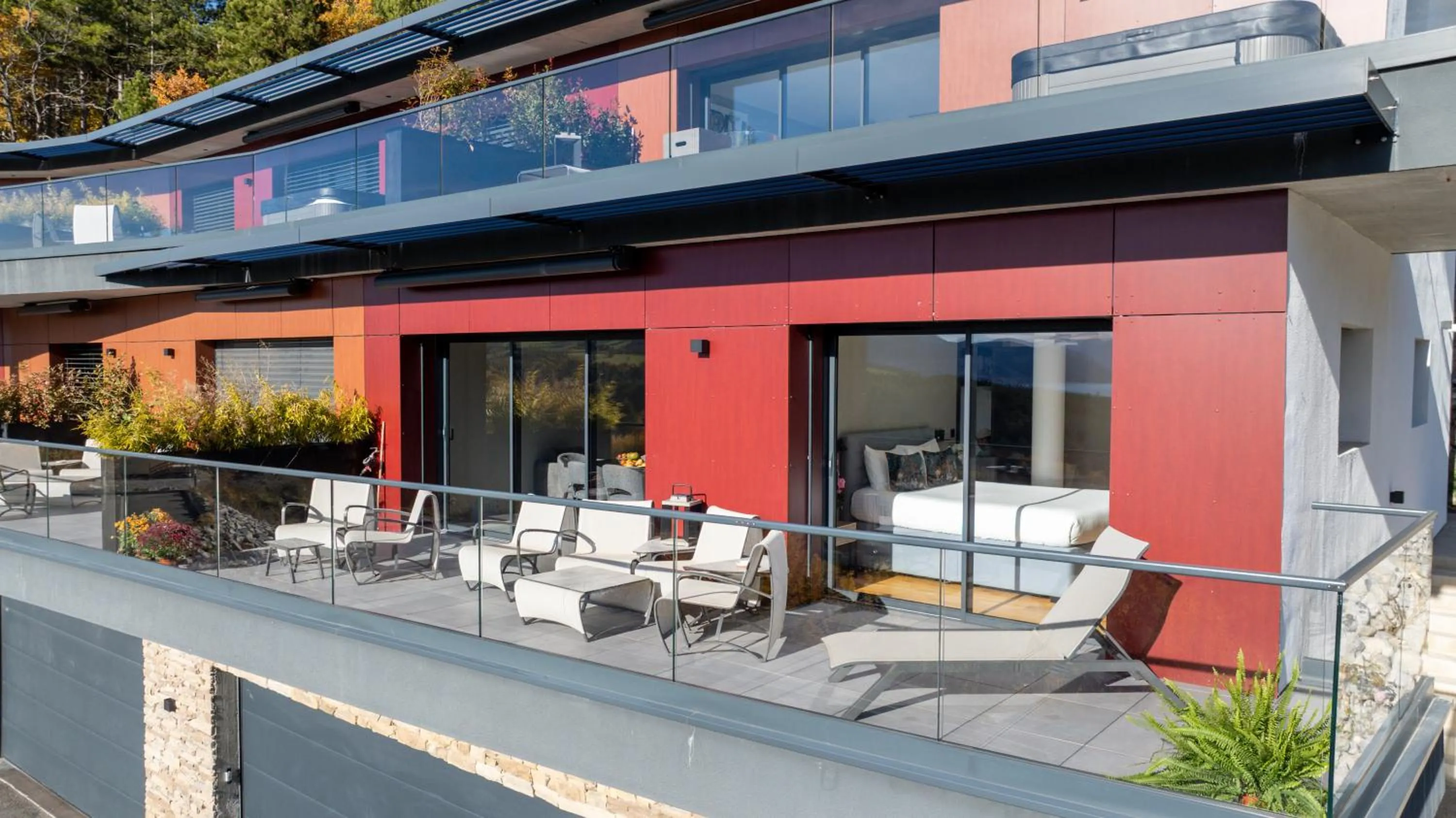 Patio in Les Restanques du lac