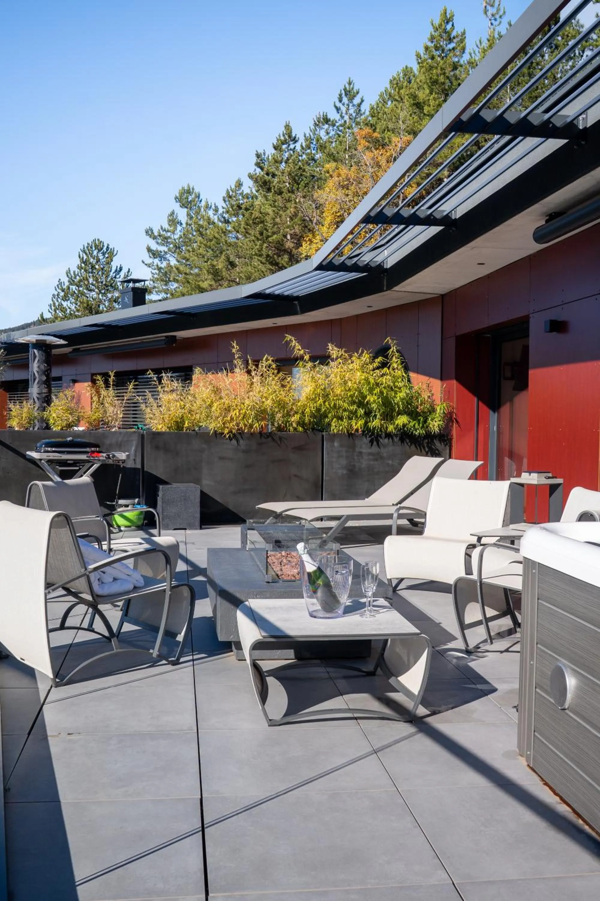 Patio in Les Restanques du lac