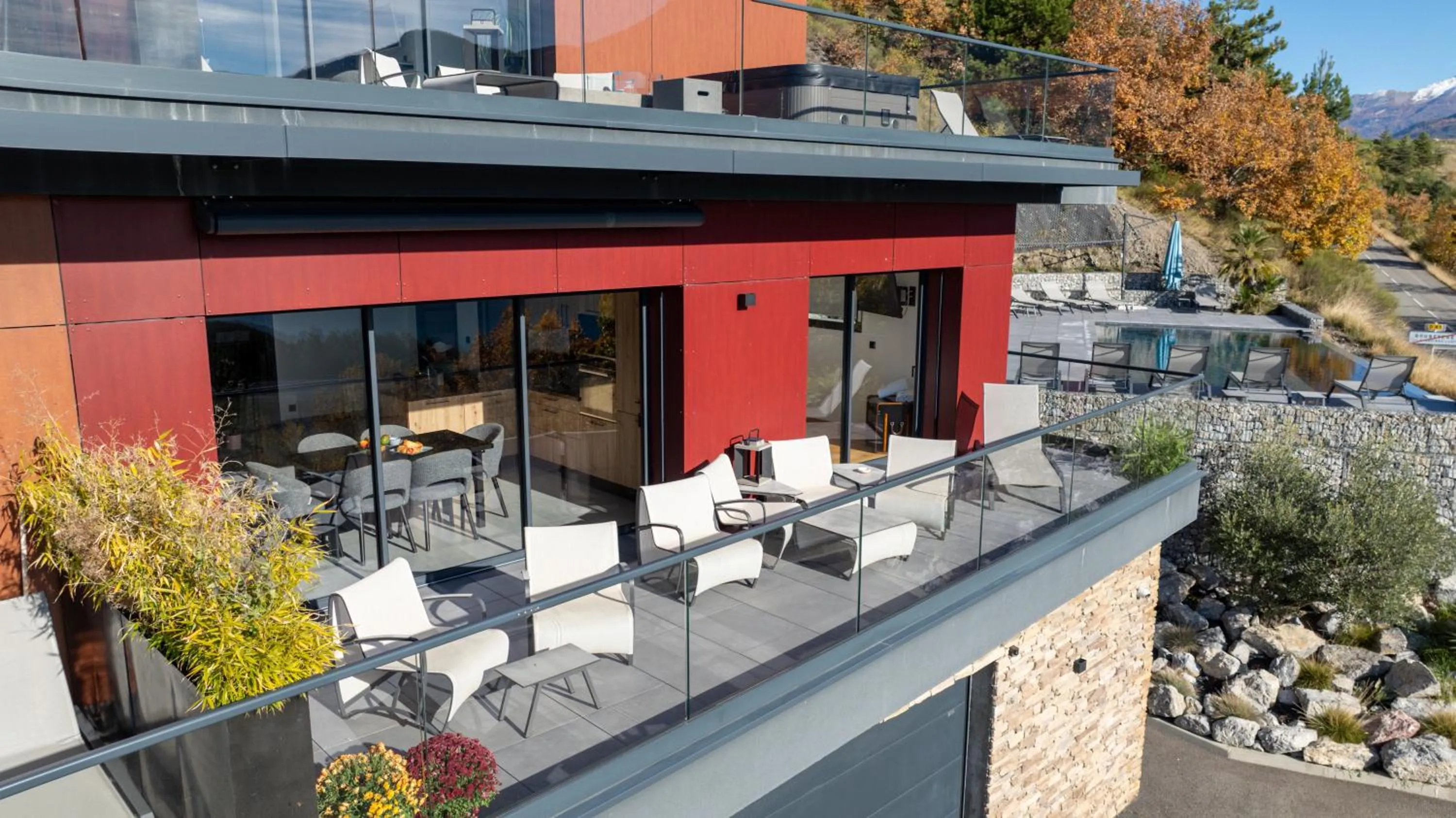 Patio in Les Restanques du lac