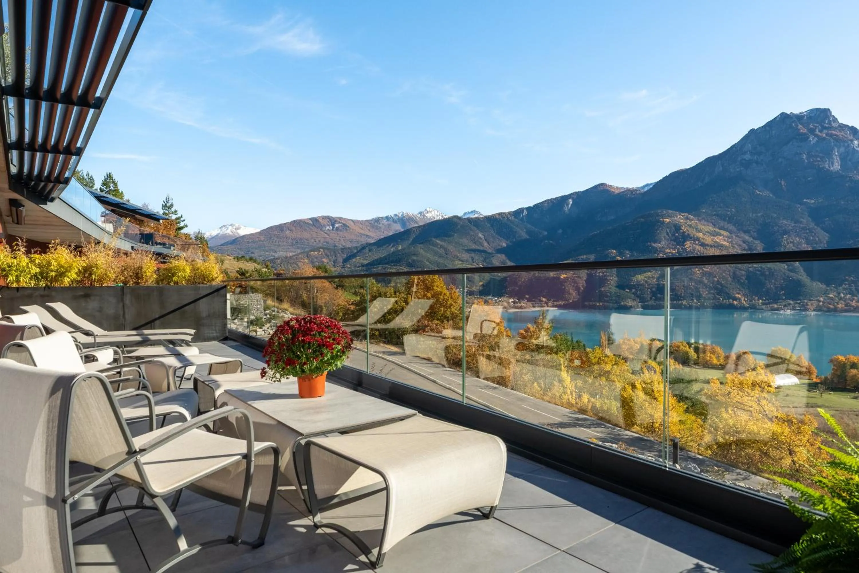 Mountain view in Les Restanques du lac