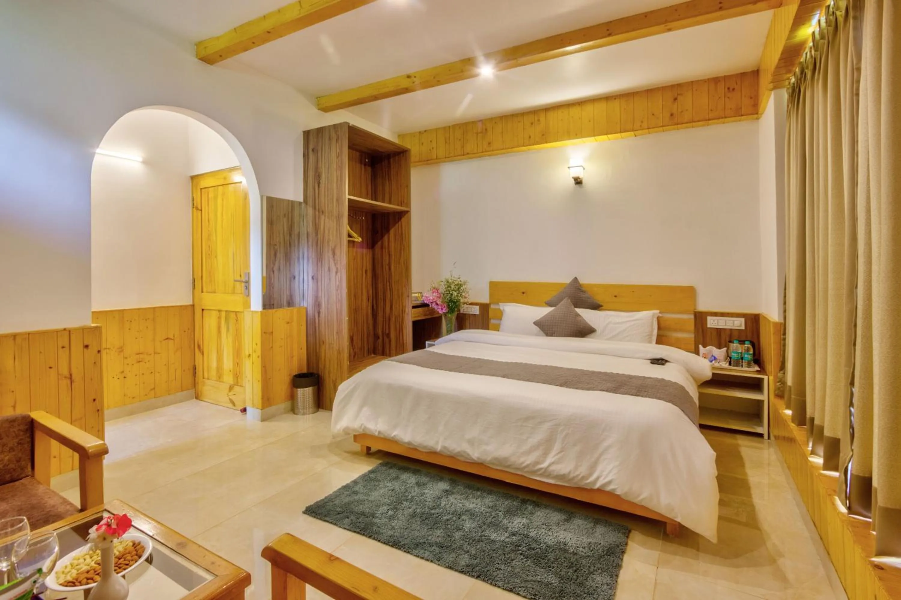 Bedroom, Bed in La Aero Resort Home in Snow Mountains