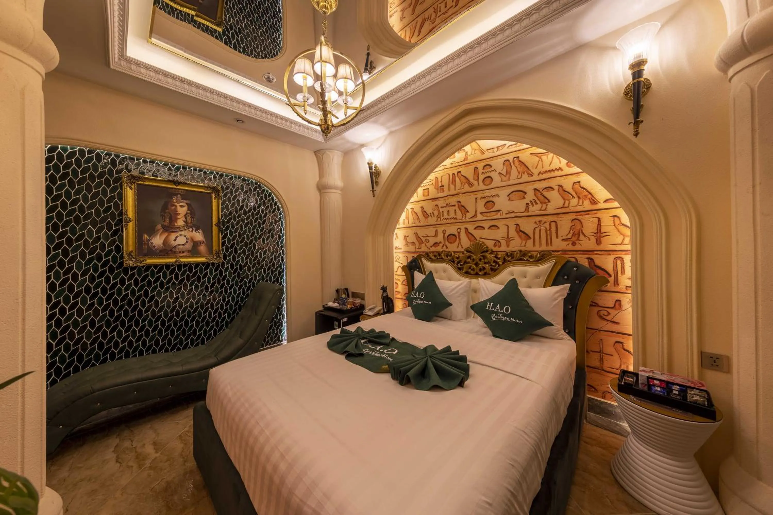 Bed in H A O Boutique Hotel