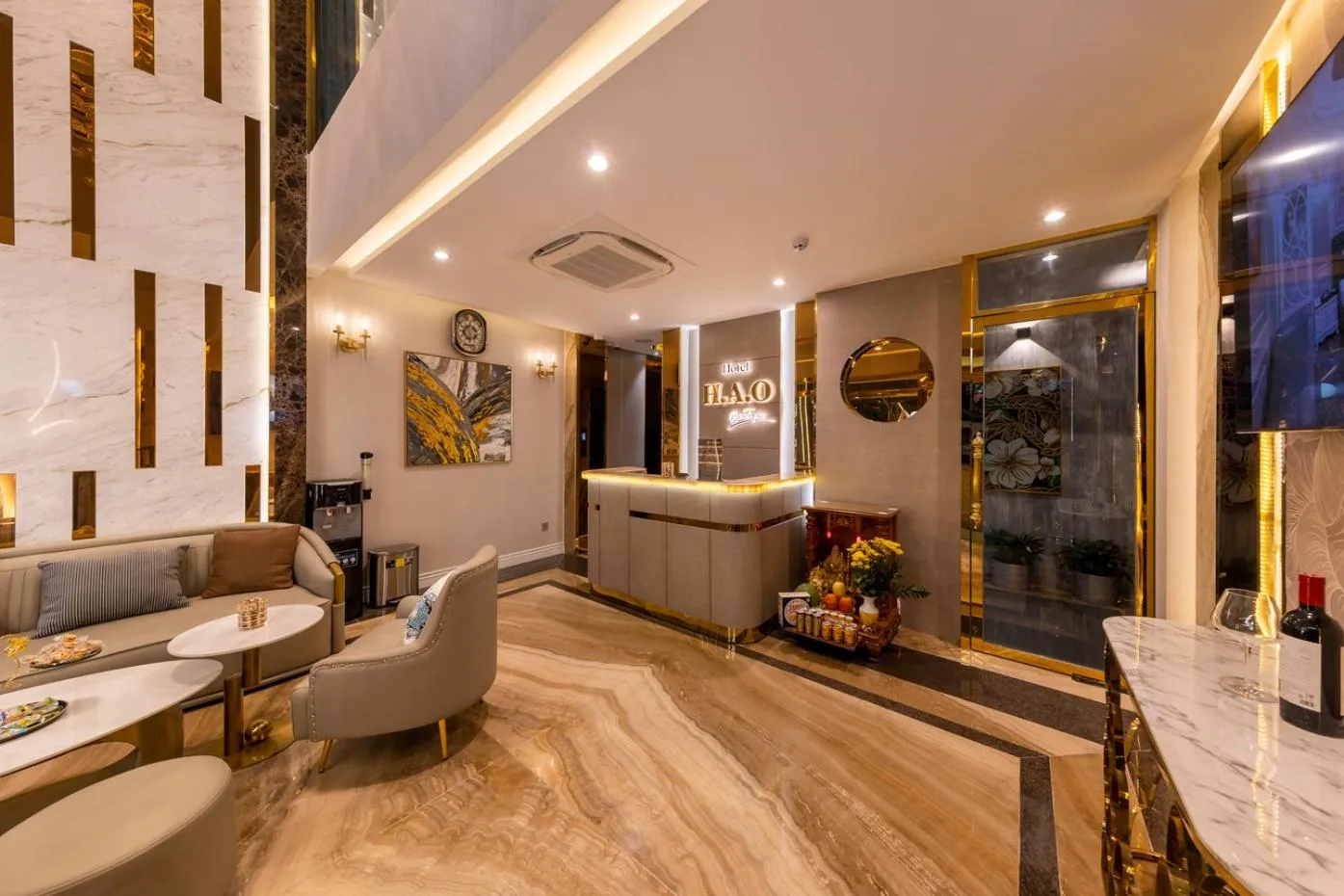 Property building in H A O Boutique Hotel