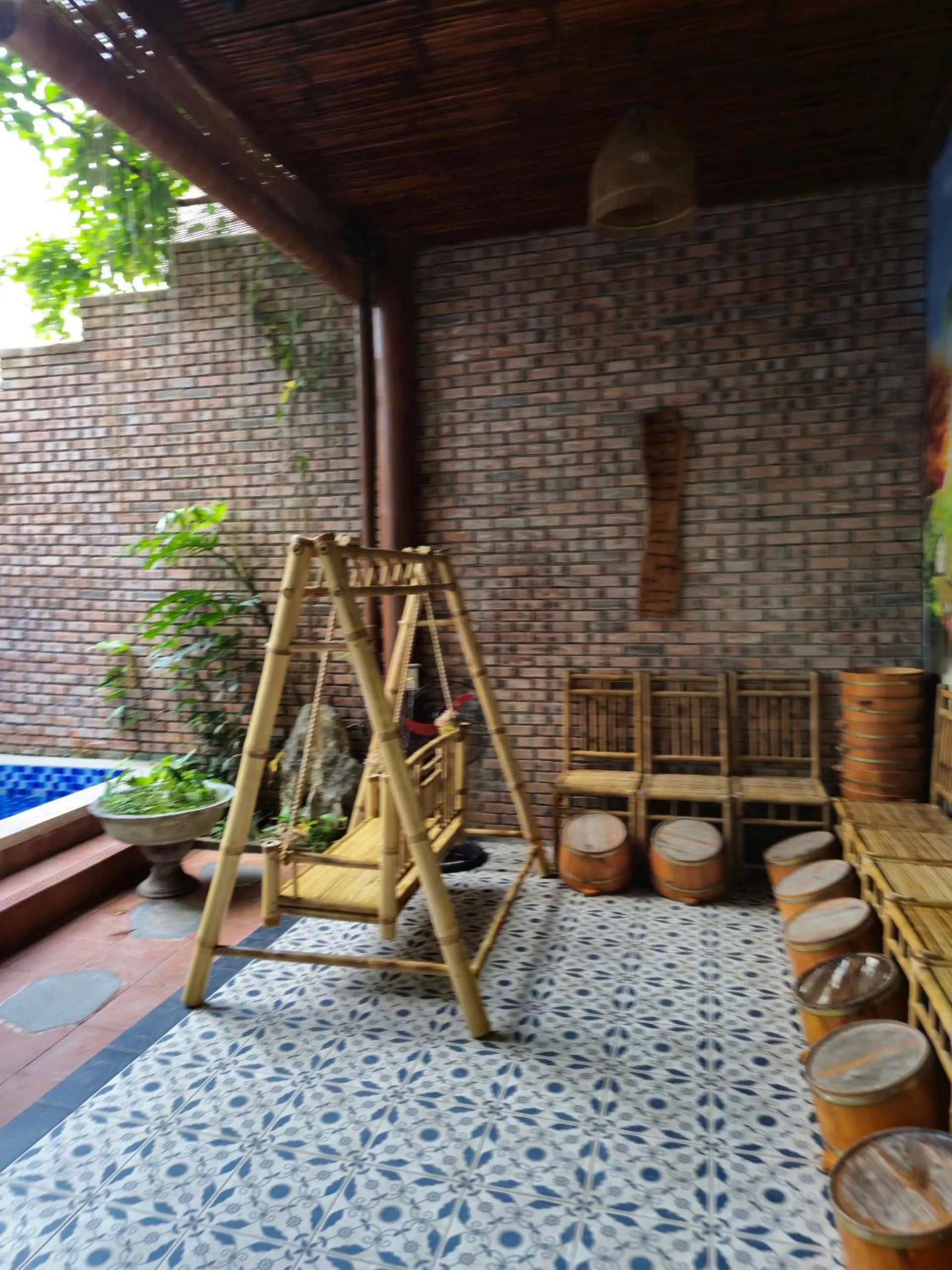 Patio in Tâm Family Homestay-Huế