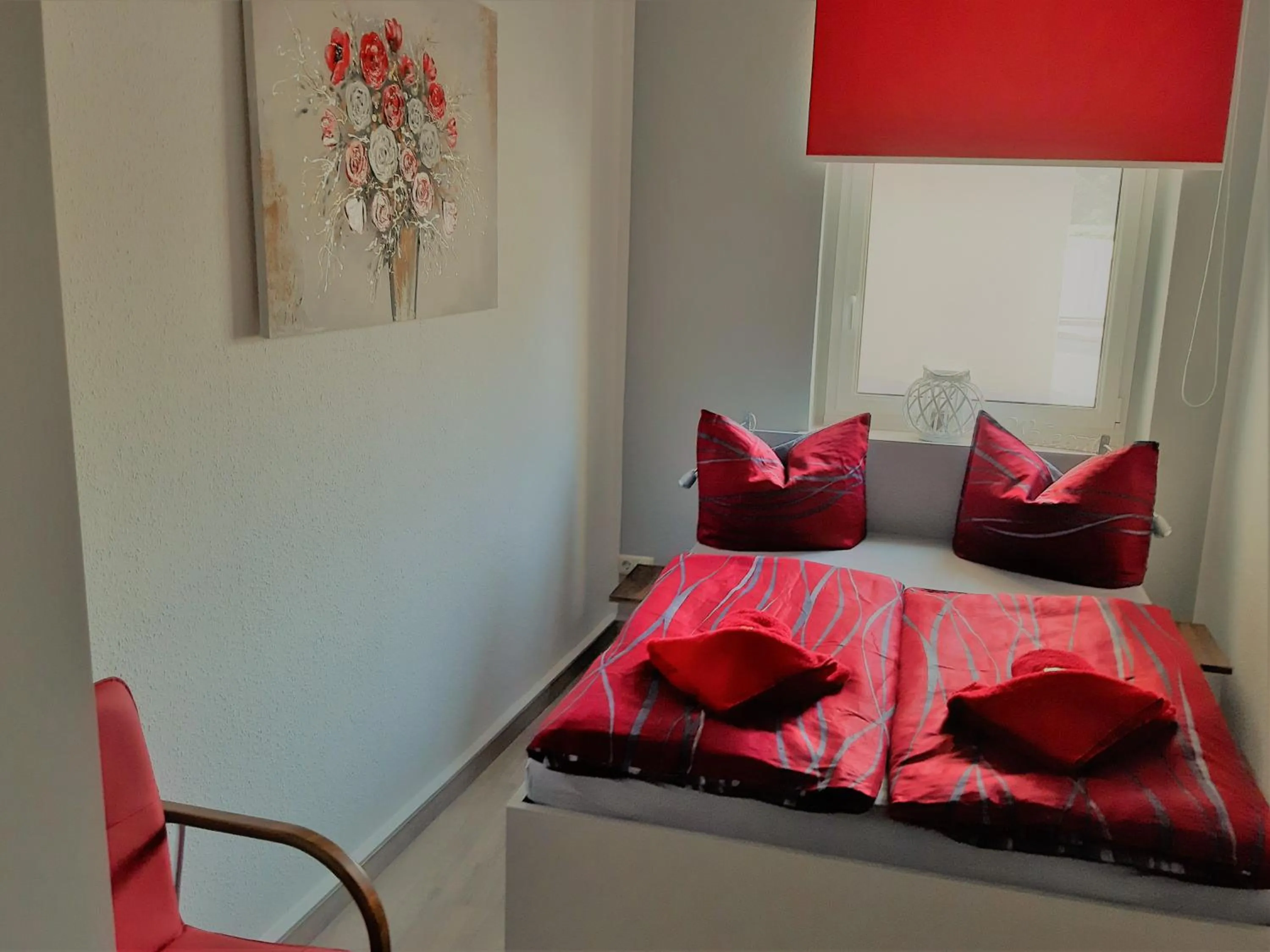 Bed in Hotel Fabrice