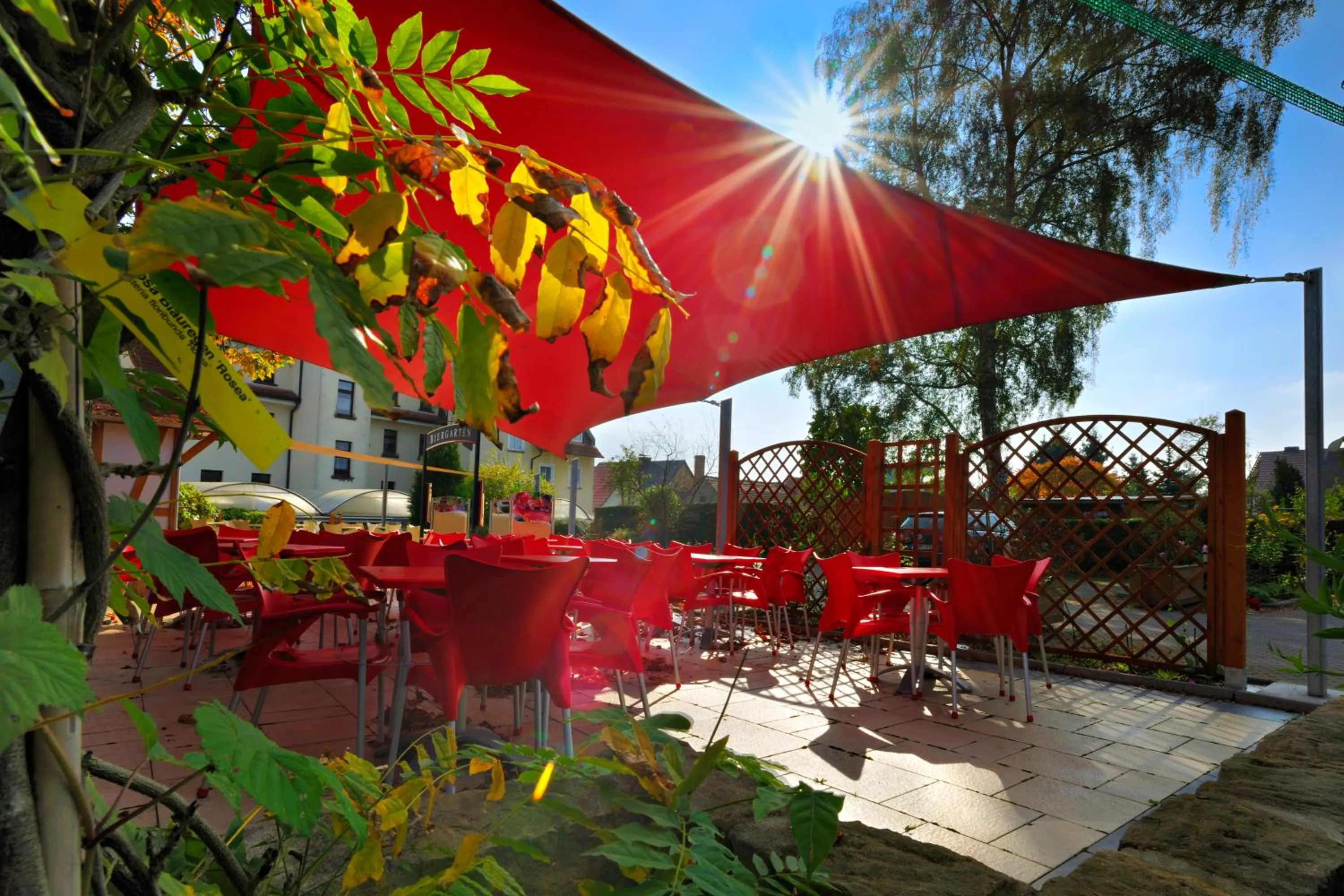 Patio in Hotel Fabrice
