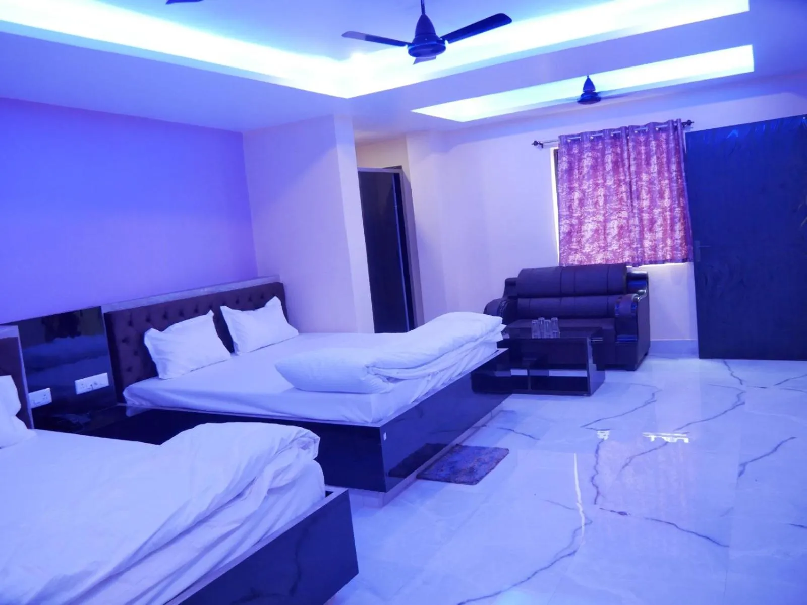 Bed in Vaidehi Inn-A Unit of vaidehi guest house