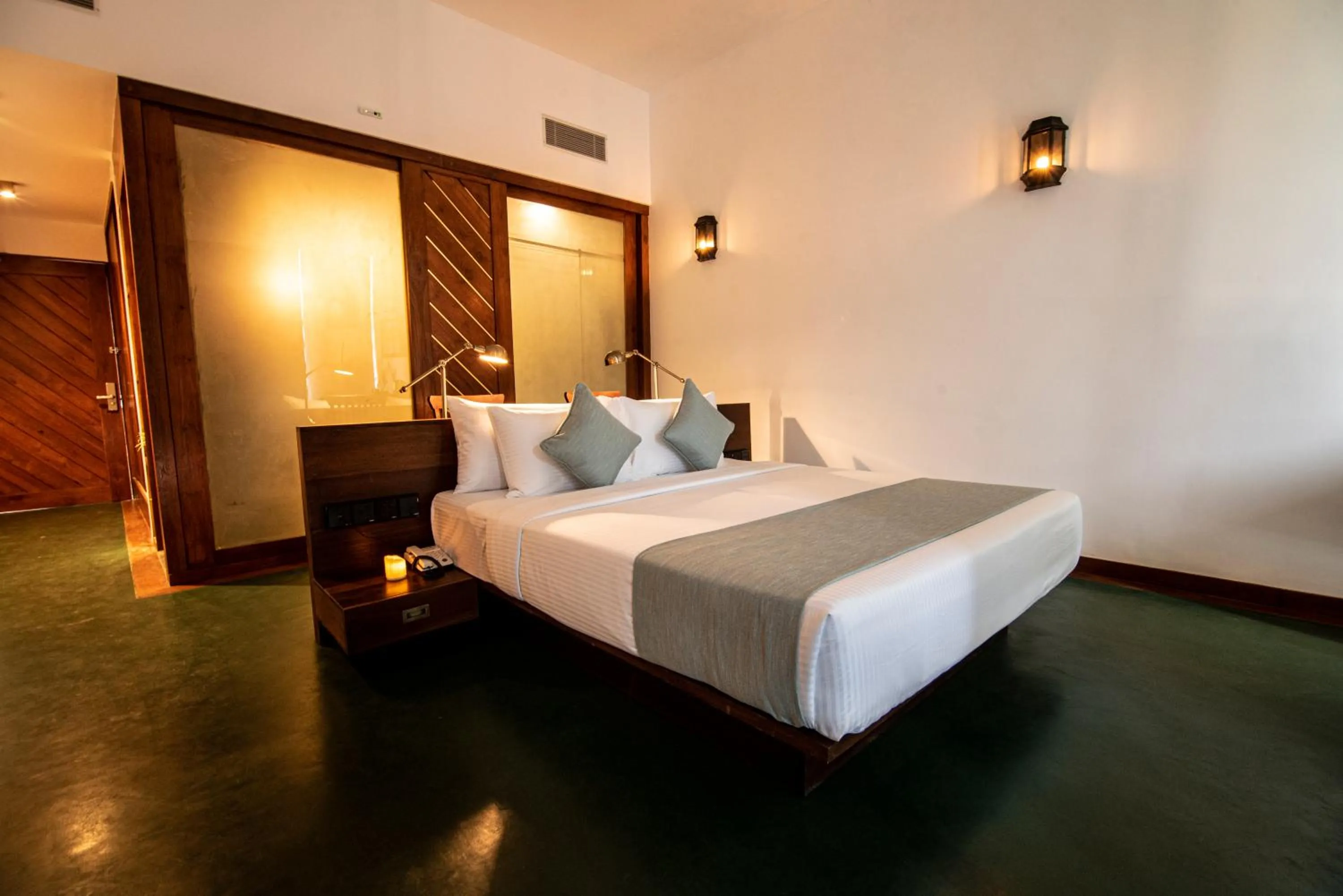 Photo of the whole room, Bed in The Rockwall Boutique Hotel Bentota
