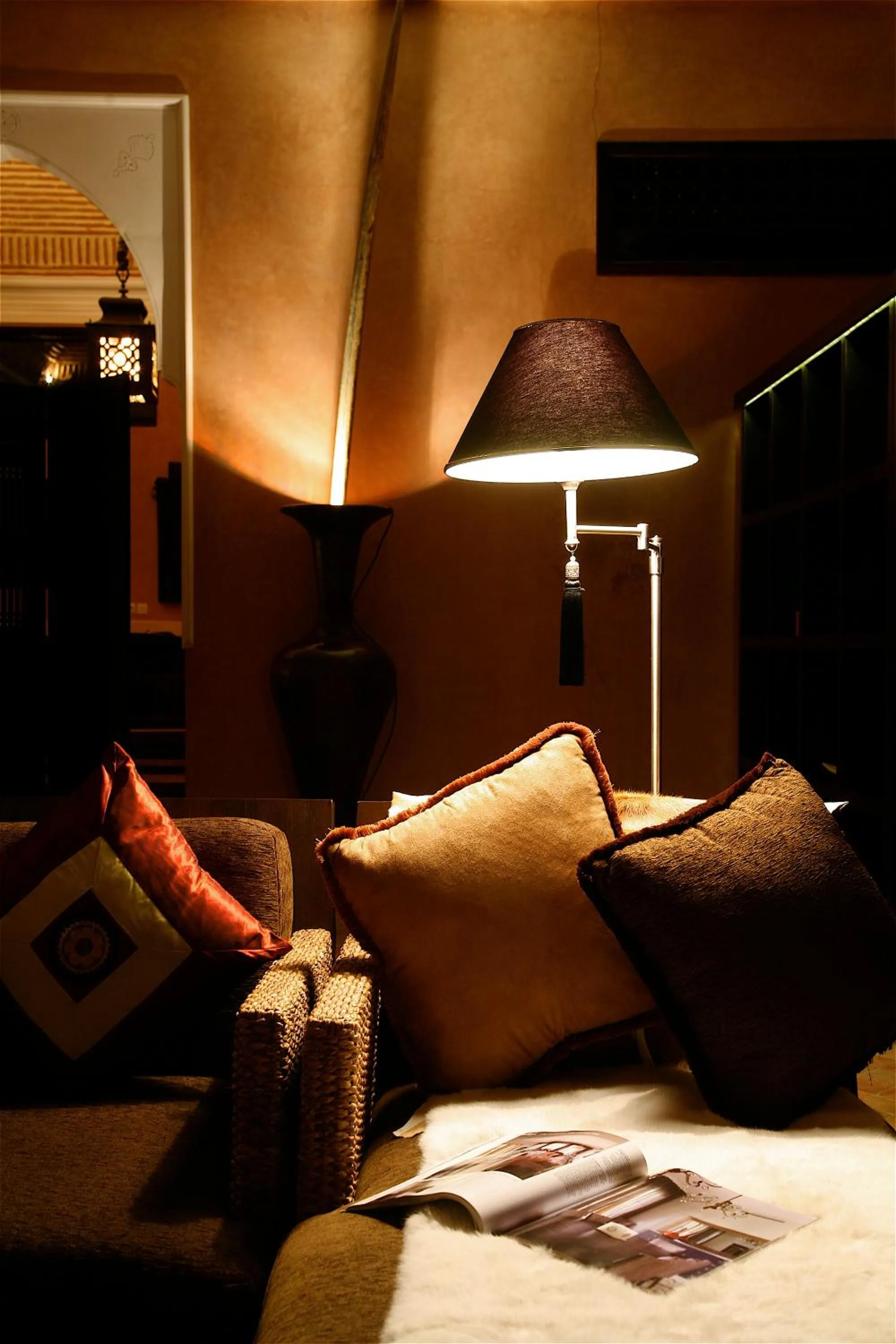 Living room in Lodge K