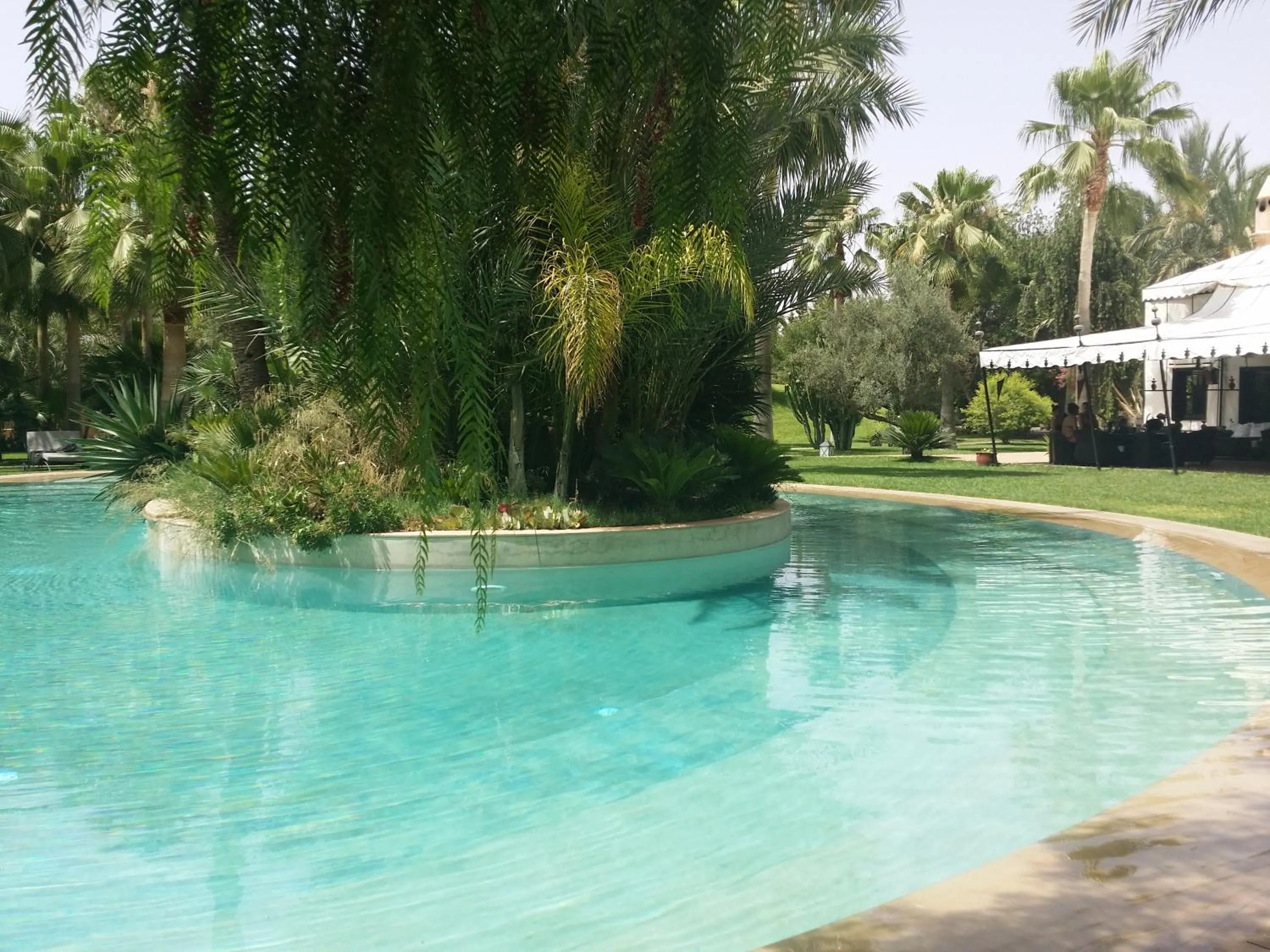 Swimming pool in Lodge K