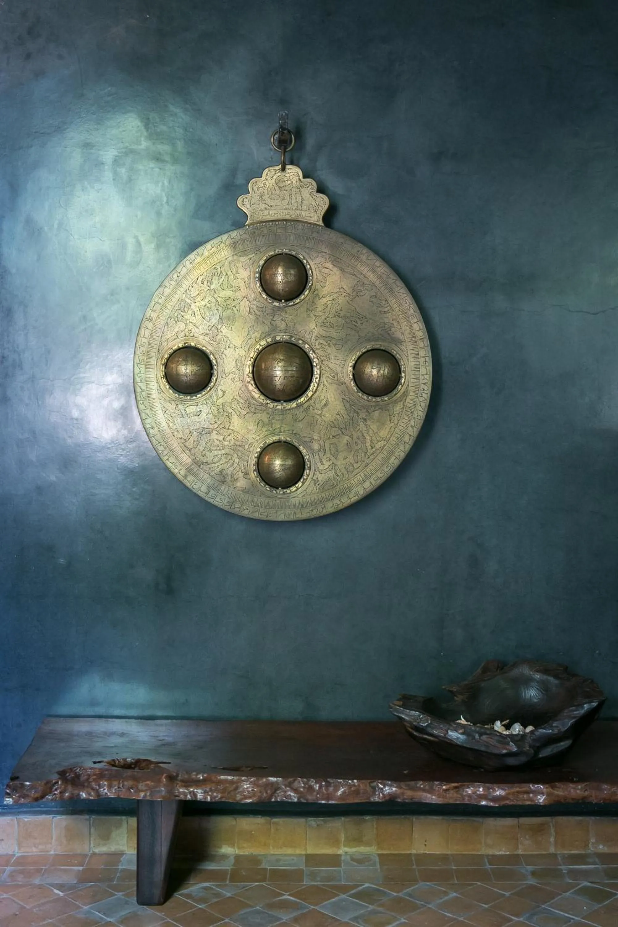 Decorative detail in Lodge K