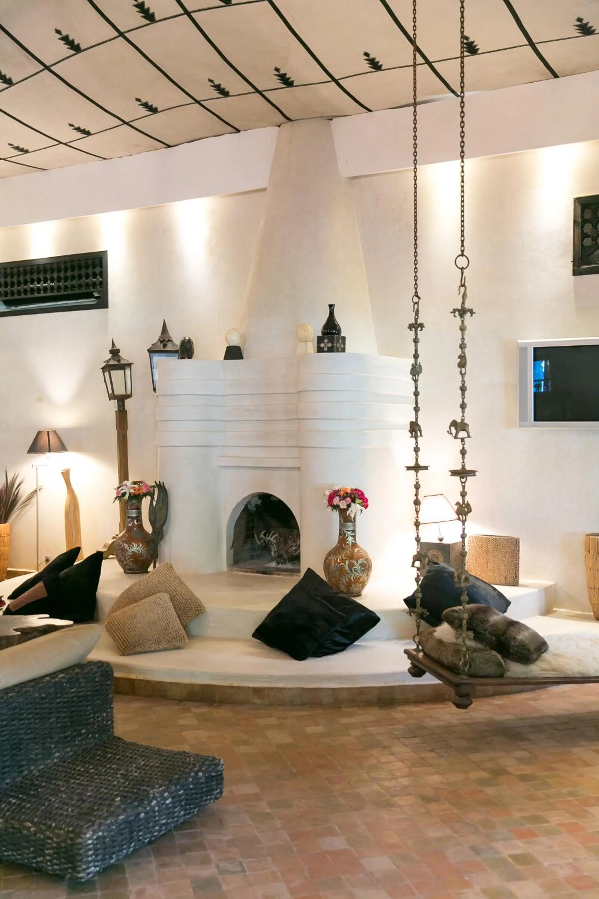 Communal lounge/ TV room in Lodge K