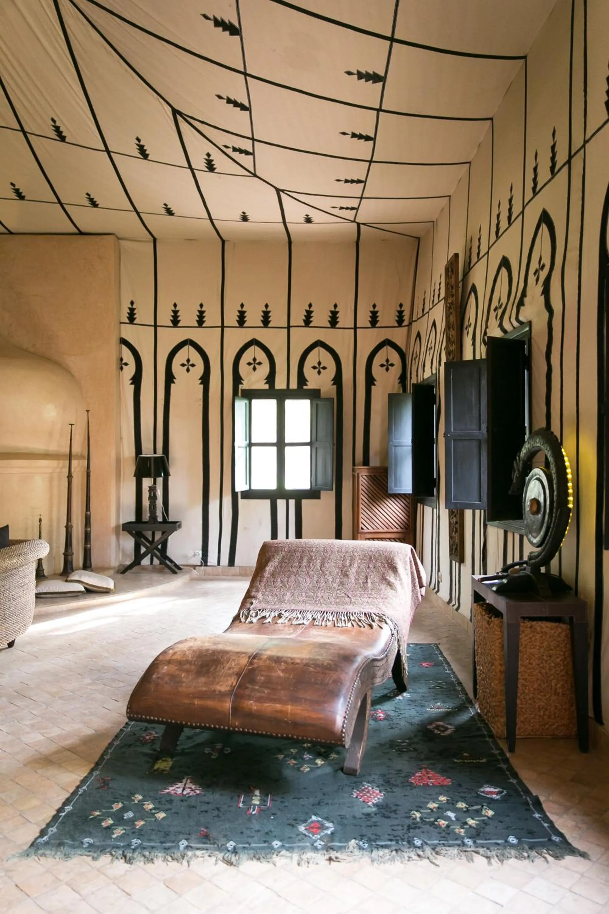 Decorative detail in Lodge K