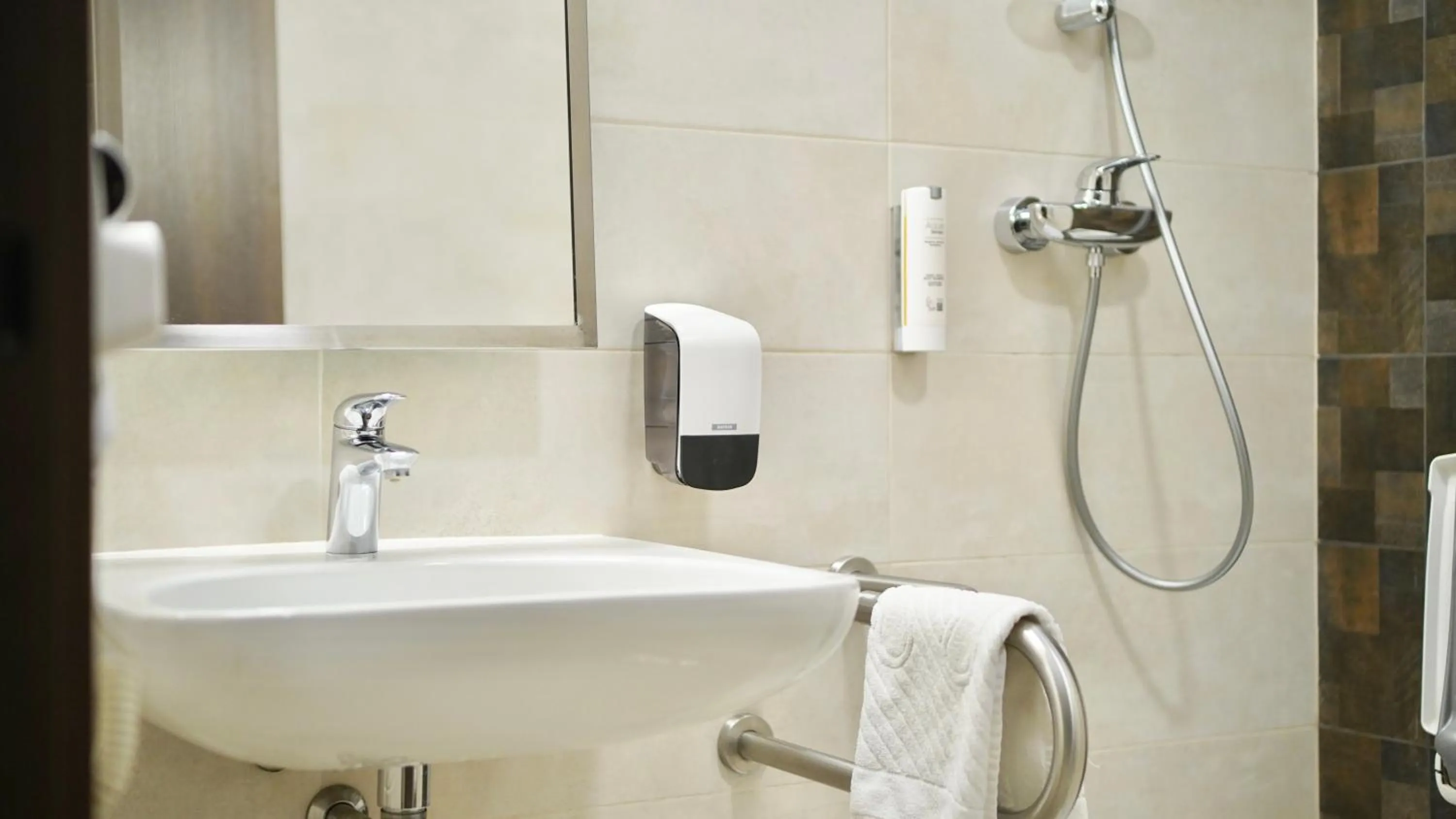 Bathroom in Hotel Gallus