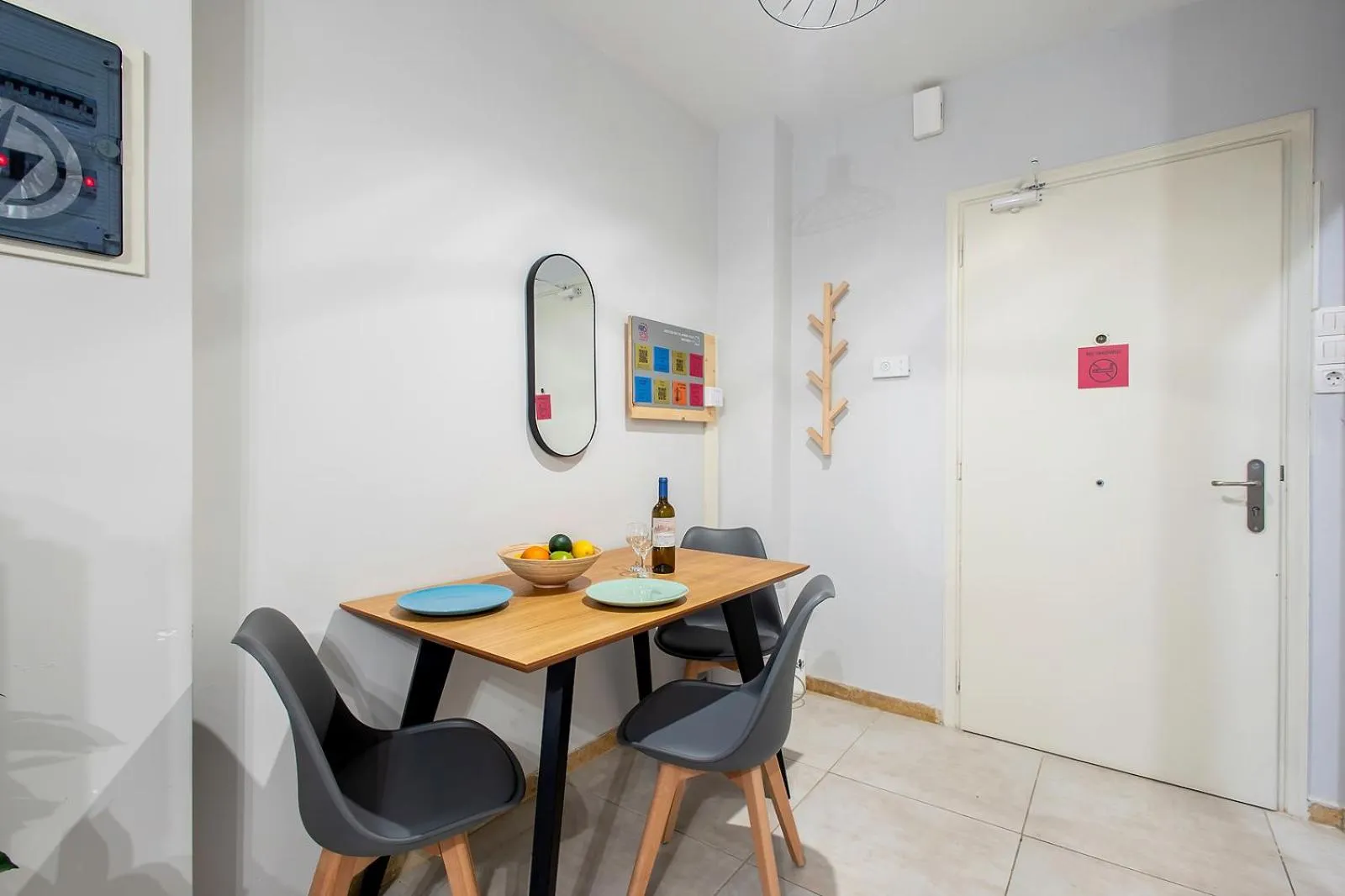 Seating area in Aris123 by Smart Cozy Suites - Apartments in the heart of Athens - 5 minutes from metro - Available 24hr