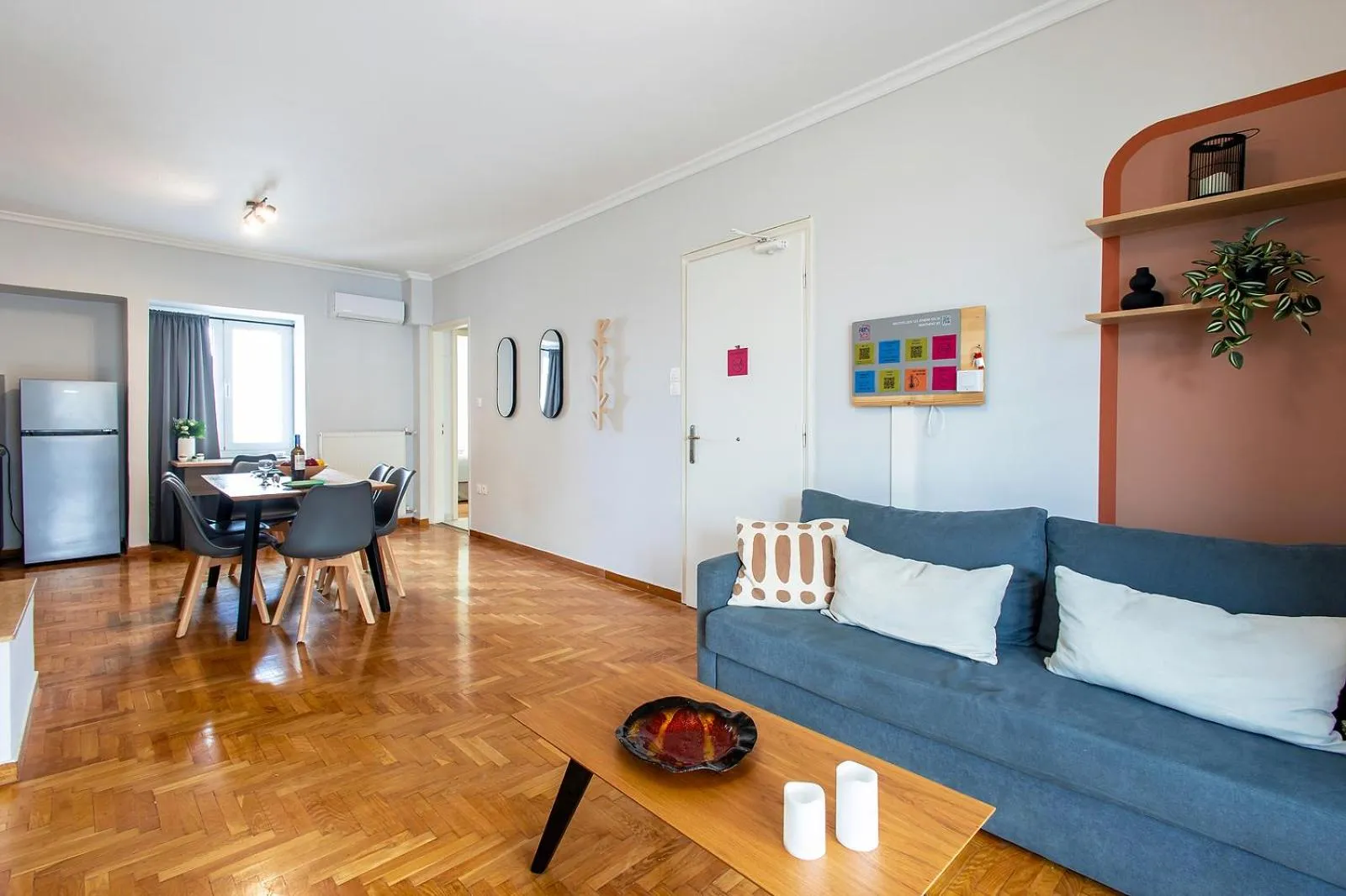 Kitchen or kitchenette in Aris123 by Smart Cozy Suites - Apartments in the heart of Athens - 5 minutes from metro - Available 24hr