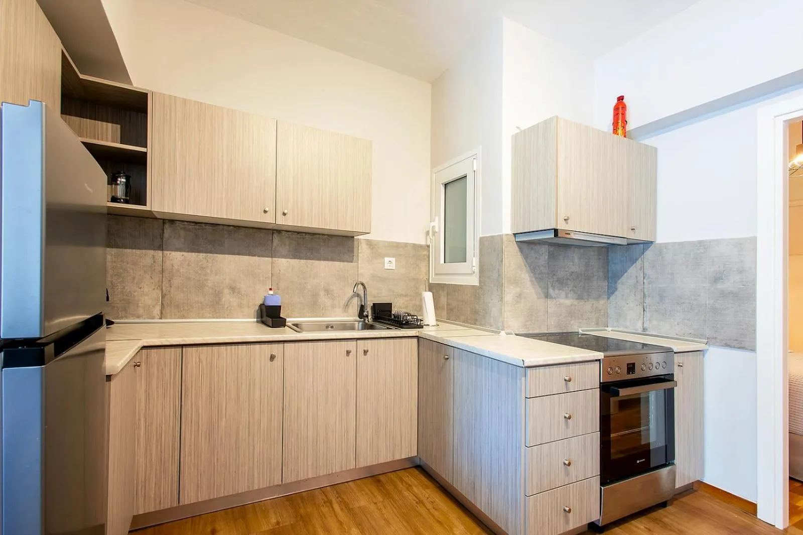 Coffee/tea facilities in Aris123 by Smart Cozy Suites - Apartments in the heart of Athens - 5 minutes from metro - Available 24hr