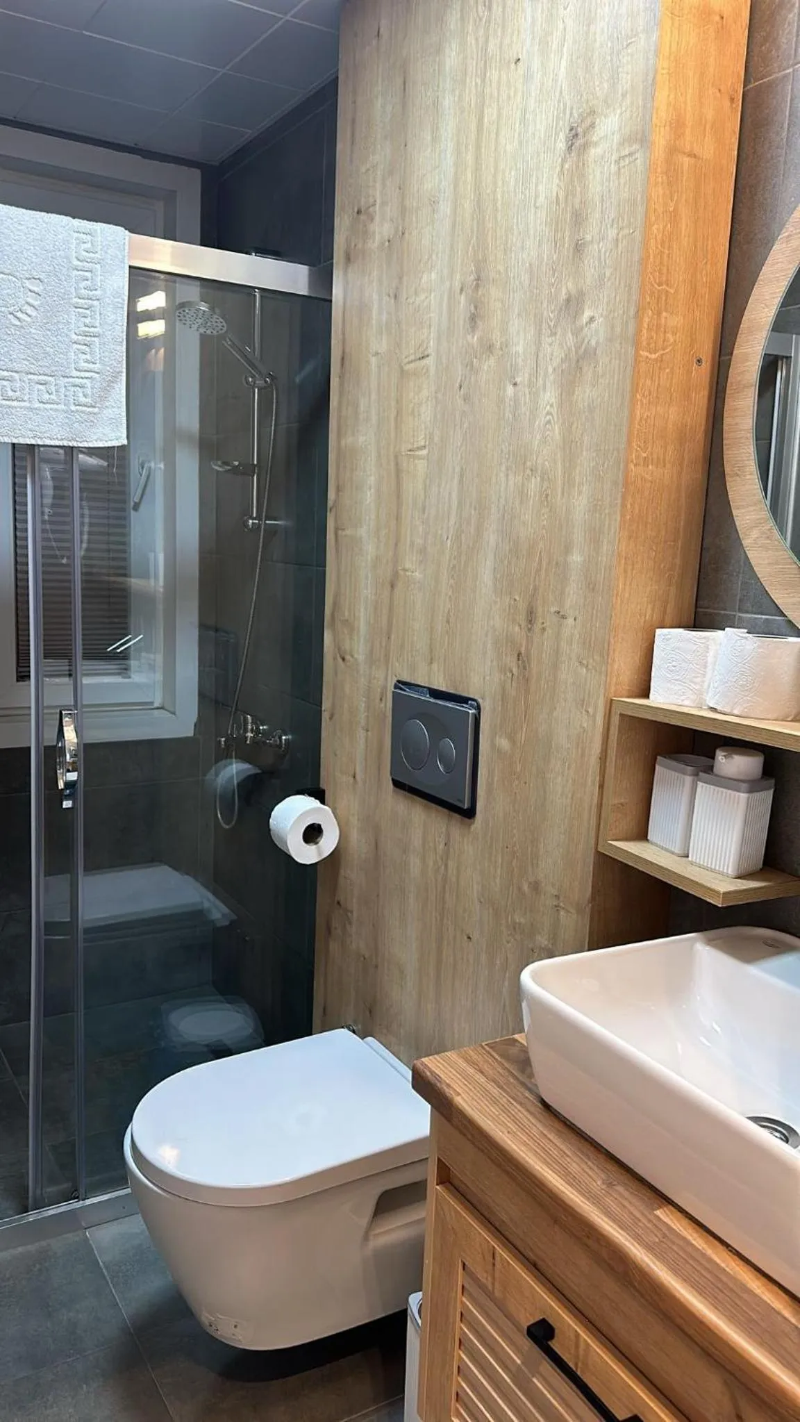 Bathroom in Wolf Suites