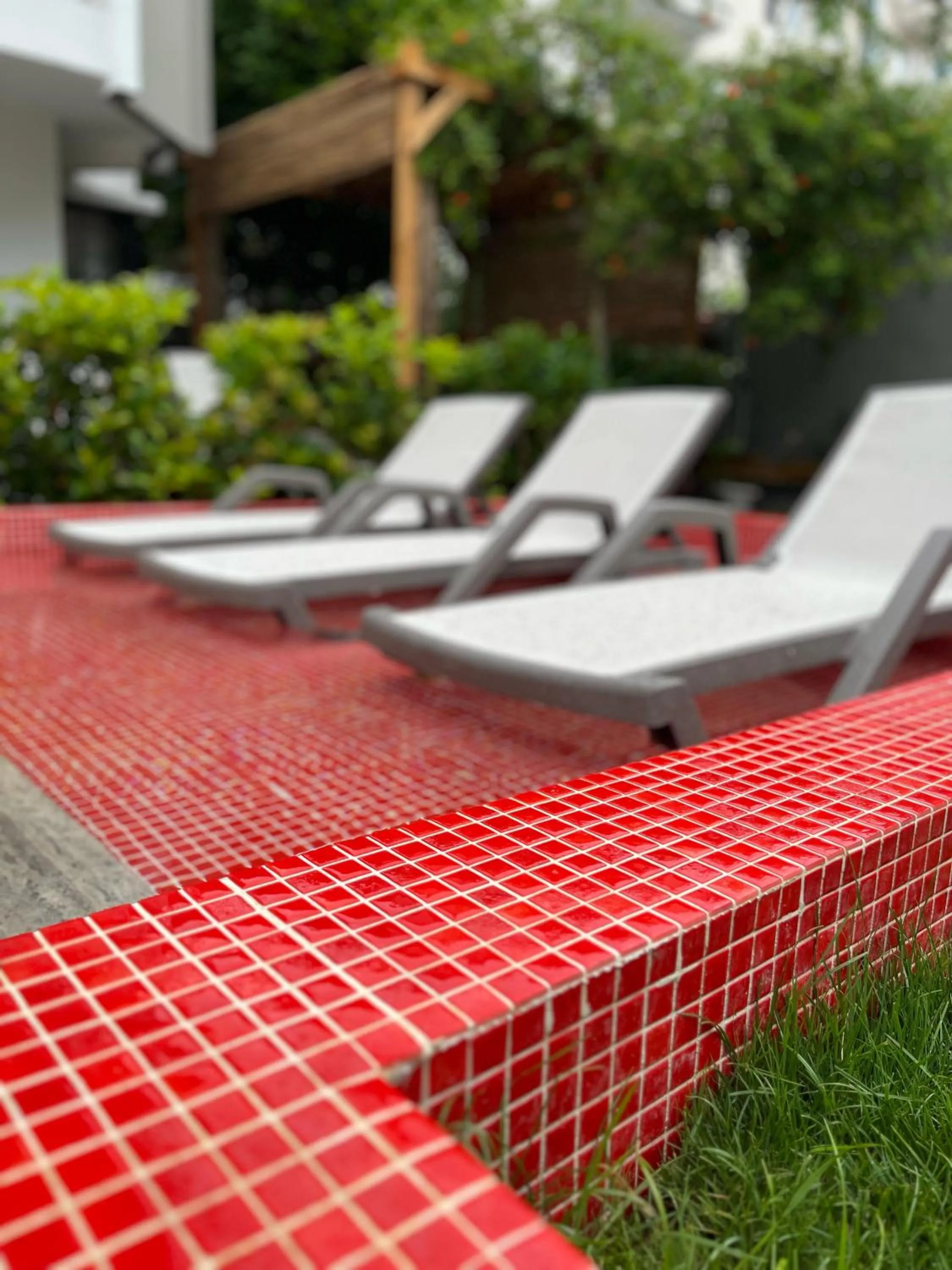 Swimming pool in Wolf Suites