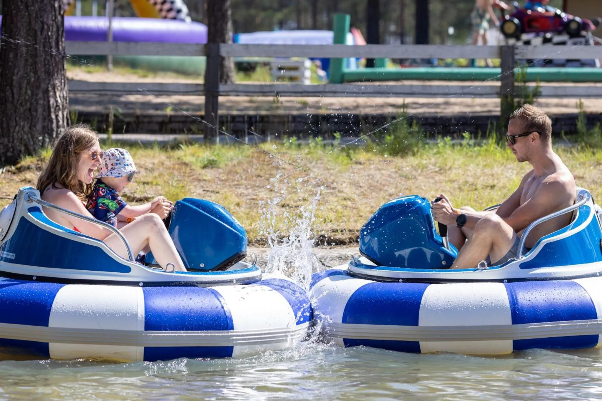 Aqua park in Kalajoen Marina Studio huoneisto