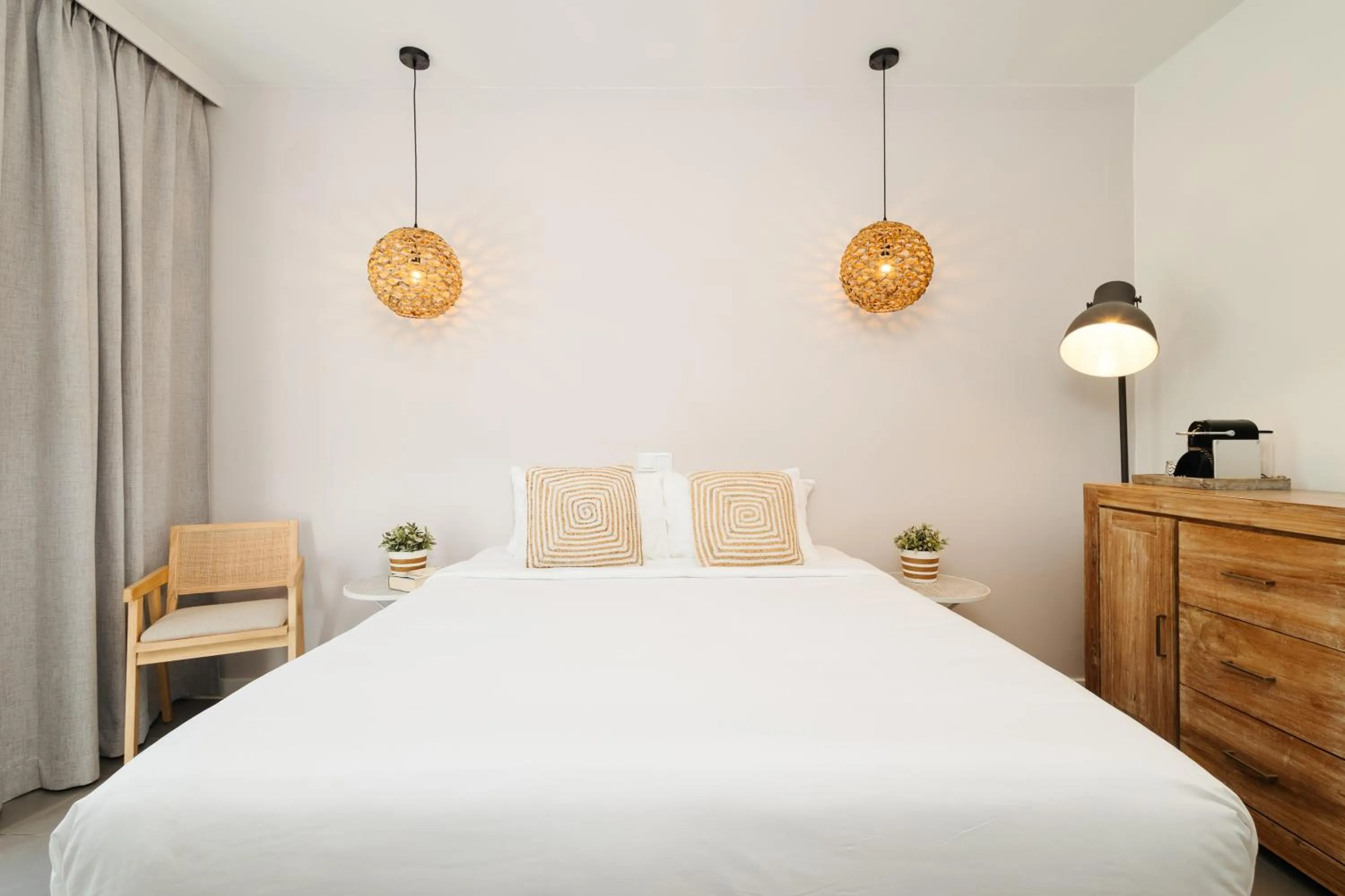 Bed in Pietermaai Oasis