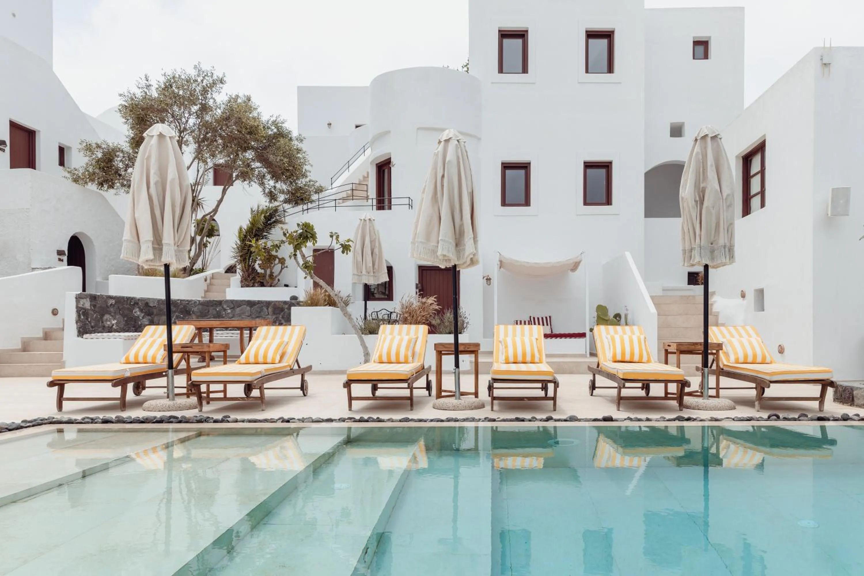 Swimming pool in Meroviglia Boutique Hotel