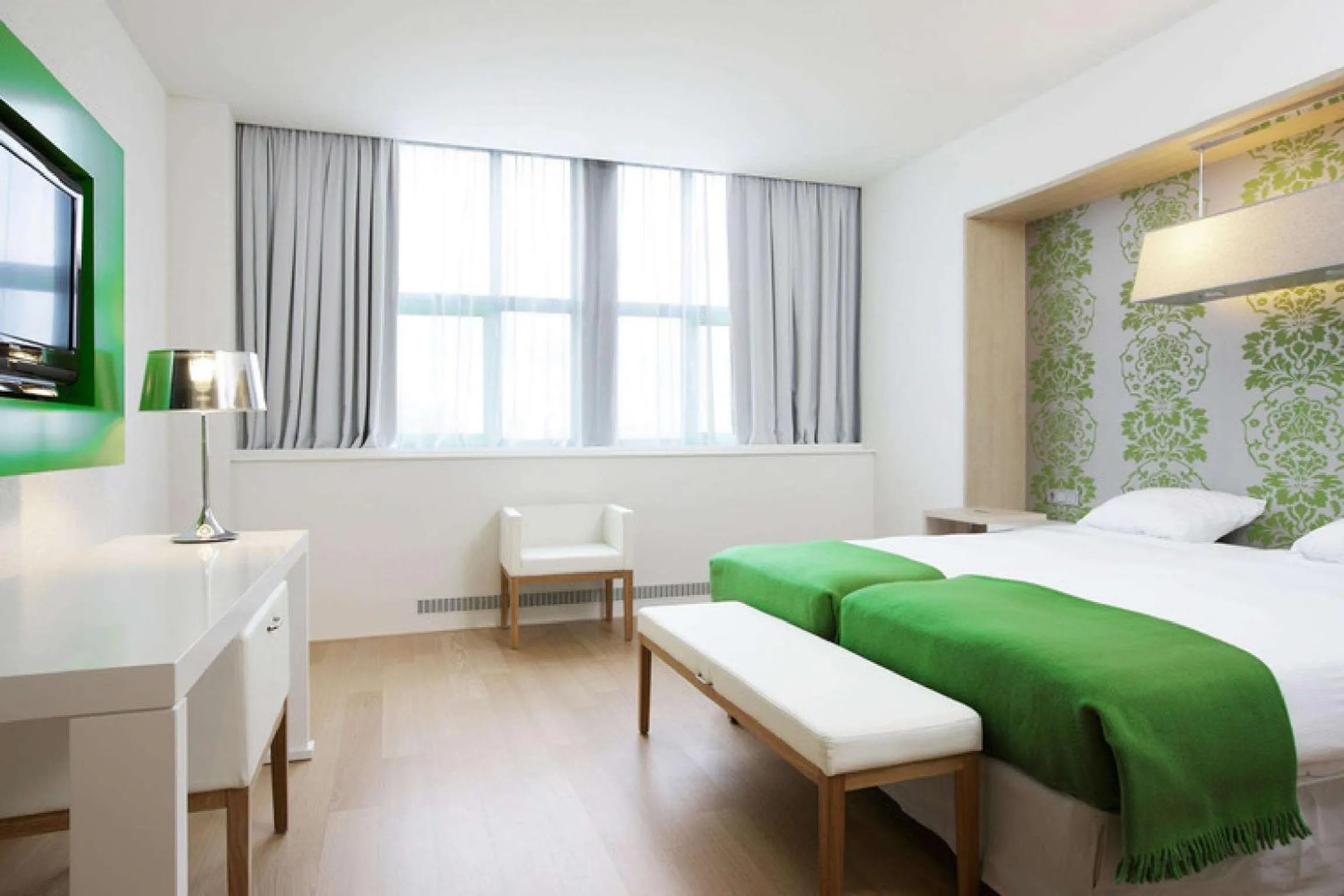 Bedroom, Bed in NH Amsterdam Noord