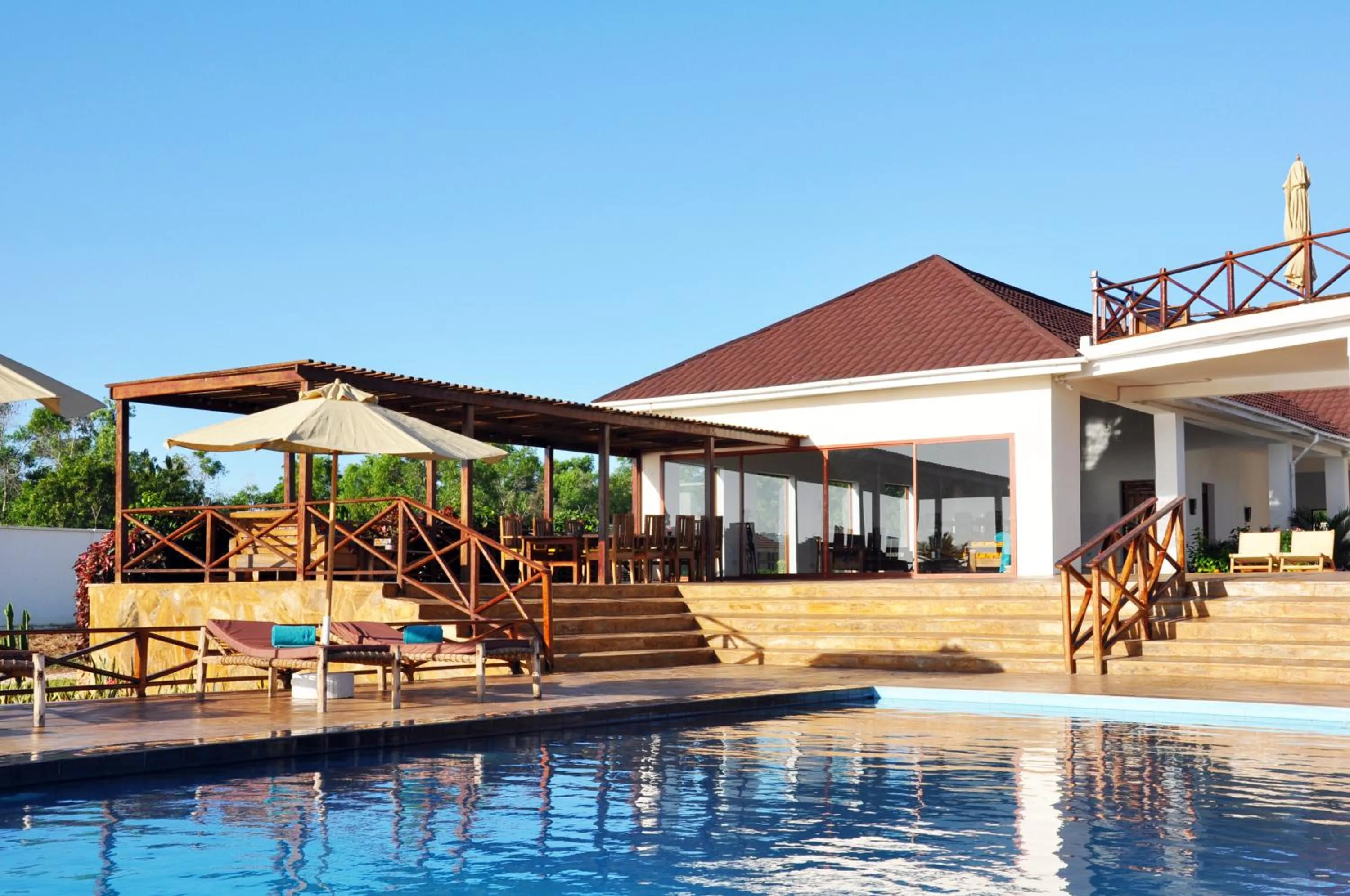 Restaurant/places to eat in The Villa of Zanzibar