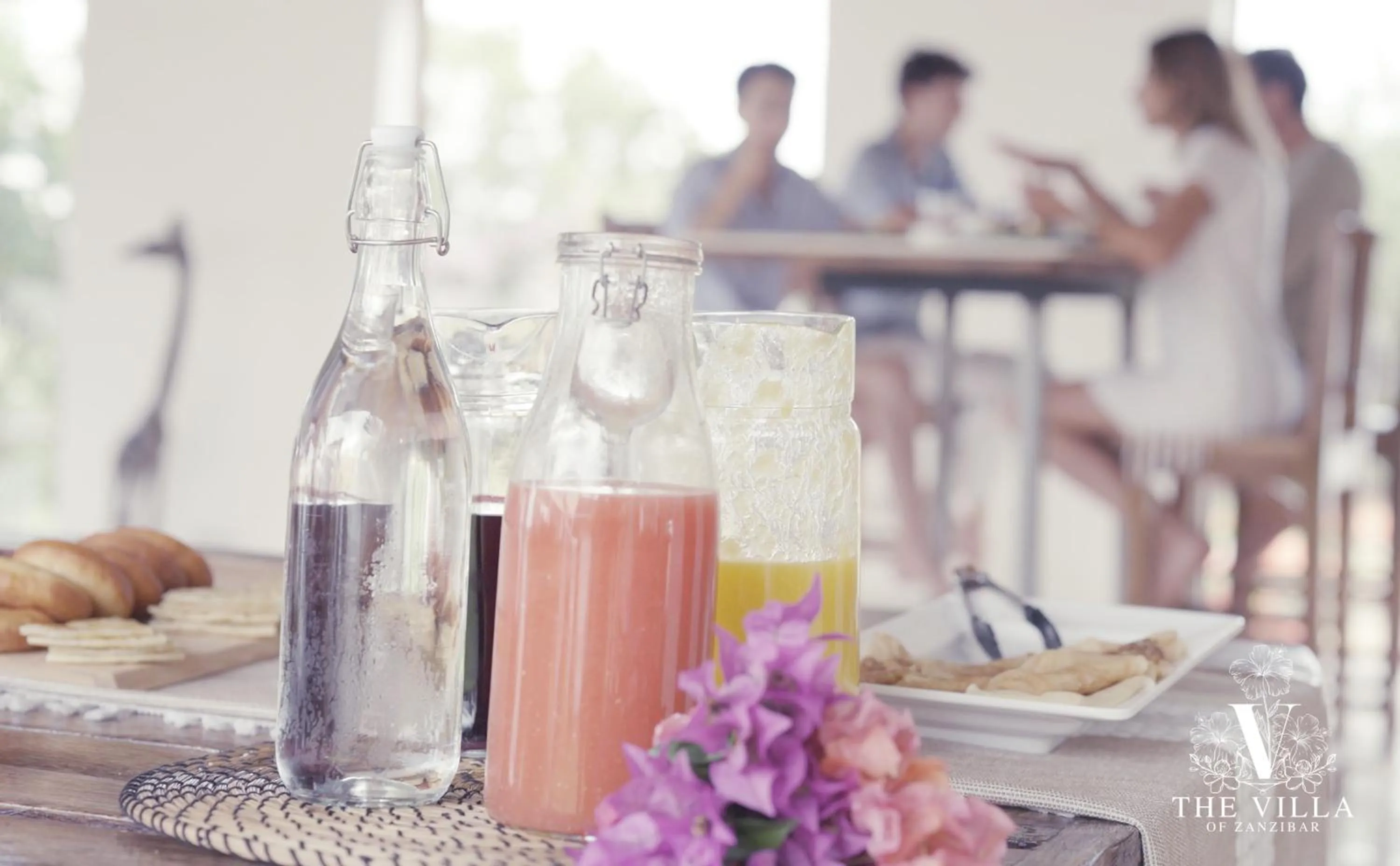 Food in The Villa of Zanzibar