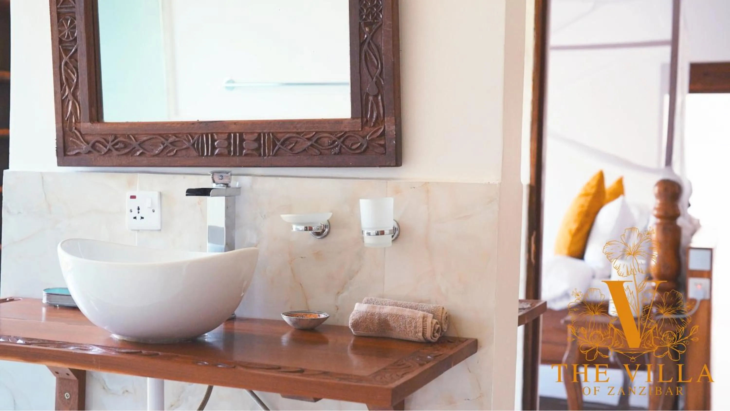 Bathroom in The Villa of Zanzibar