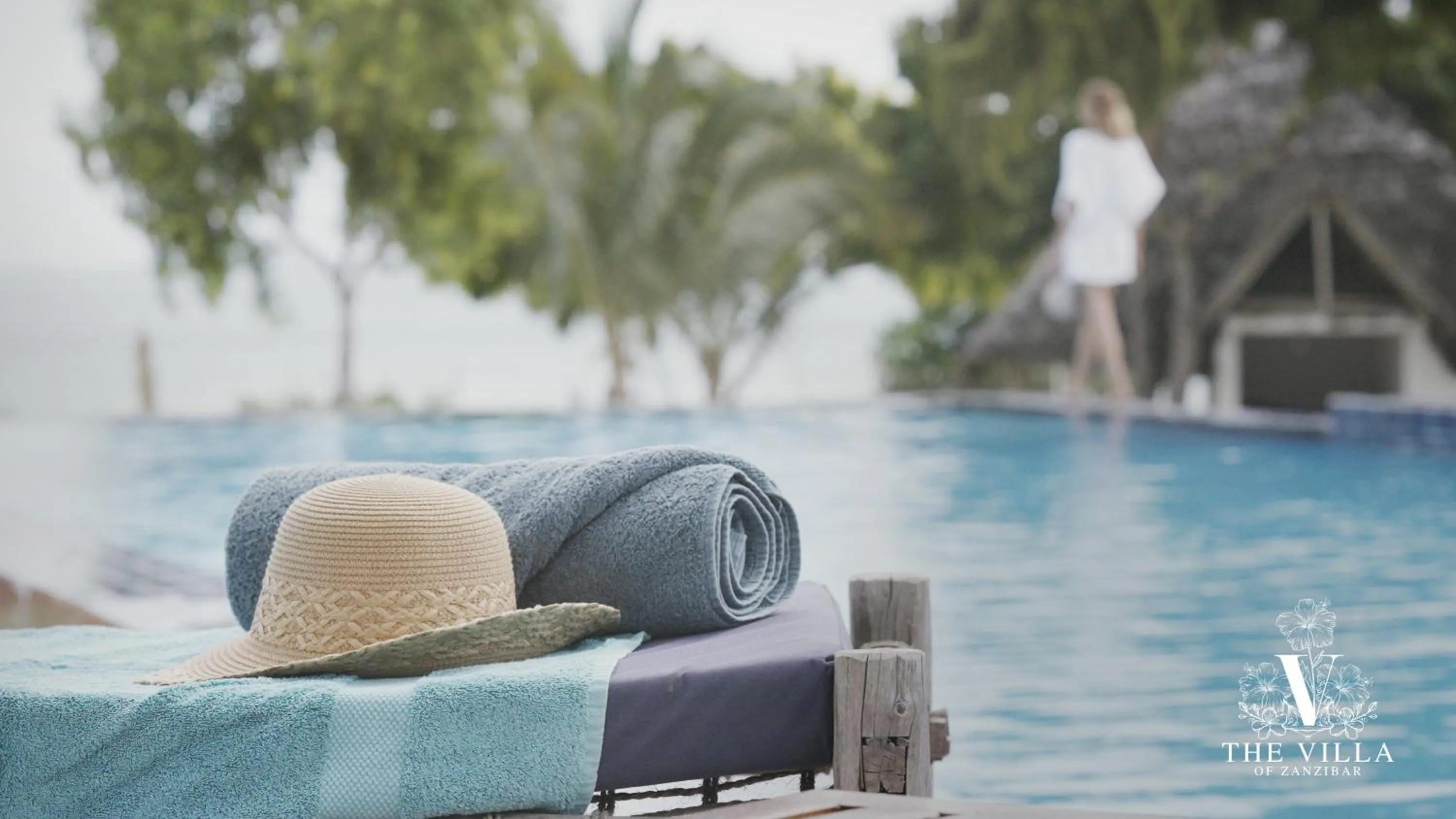 Pool view in The Villa of Zanzibar