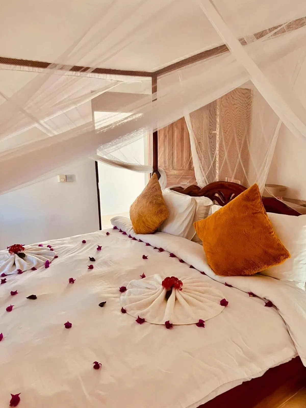 Bedroom, Bed in The Villa of Zanzibar