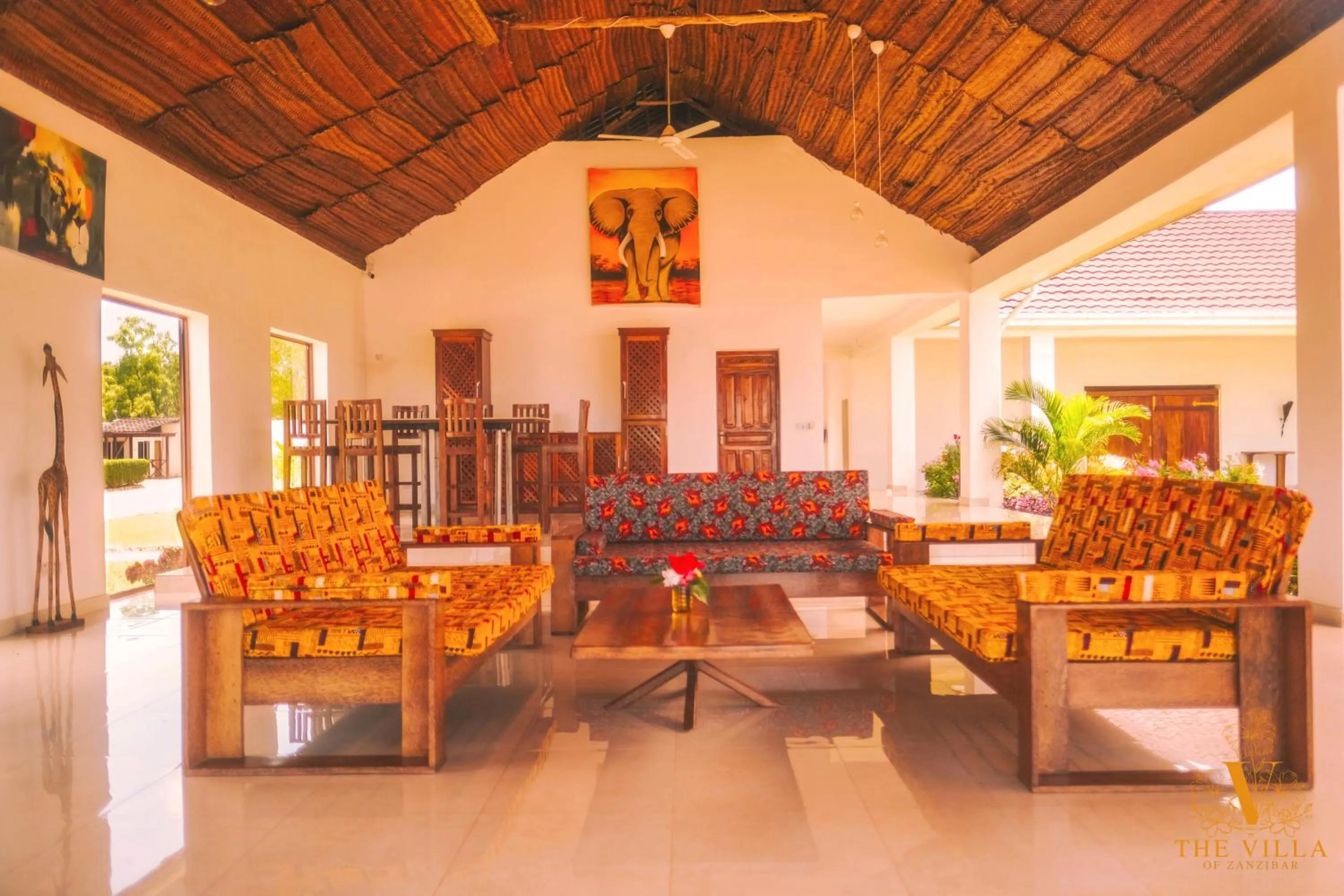 Living room in The Villa of Zanzibar