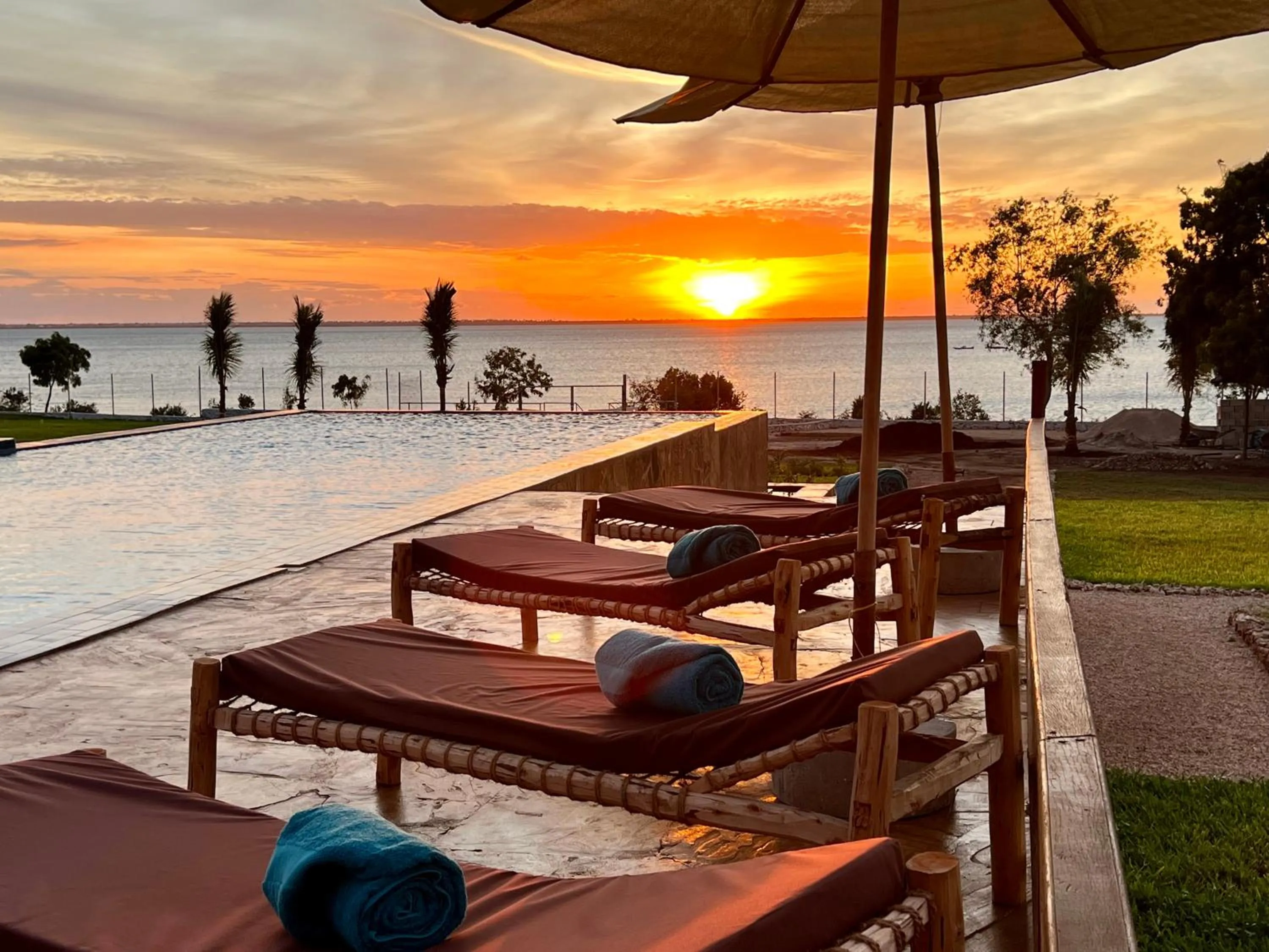 Swimming pool in The Villa of Zanzibar