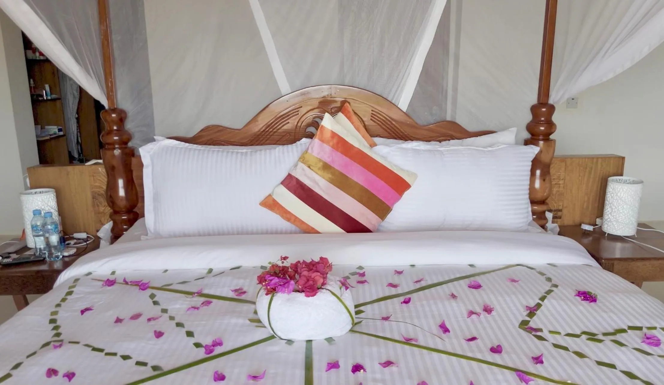 Bed in The Villa of Zanzibar