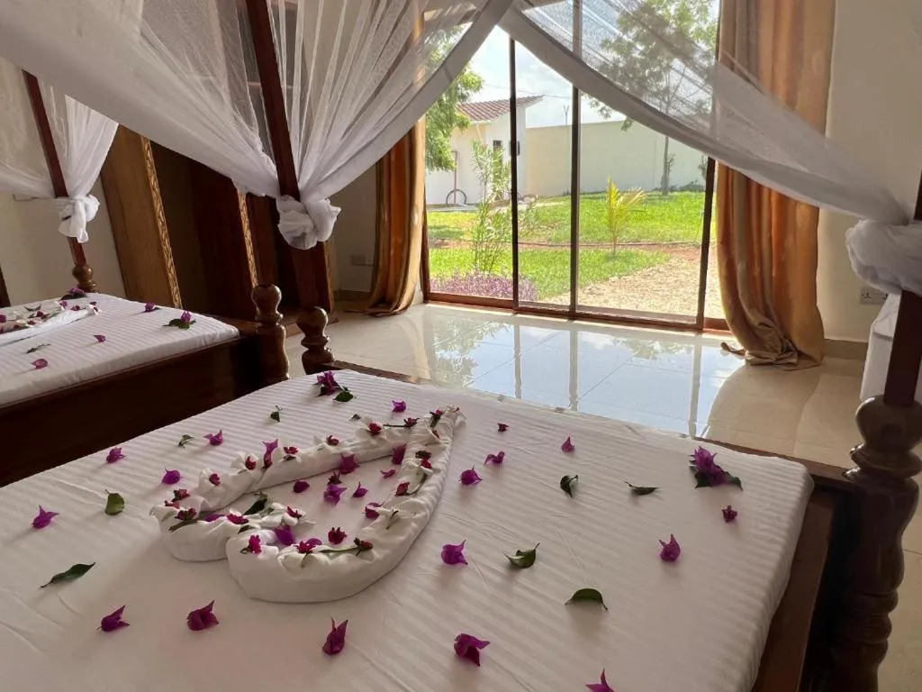 Garden, Bed in The Villa of Zanzibar