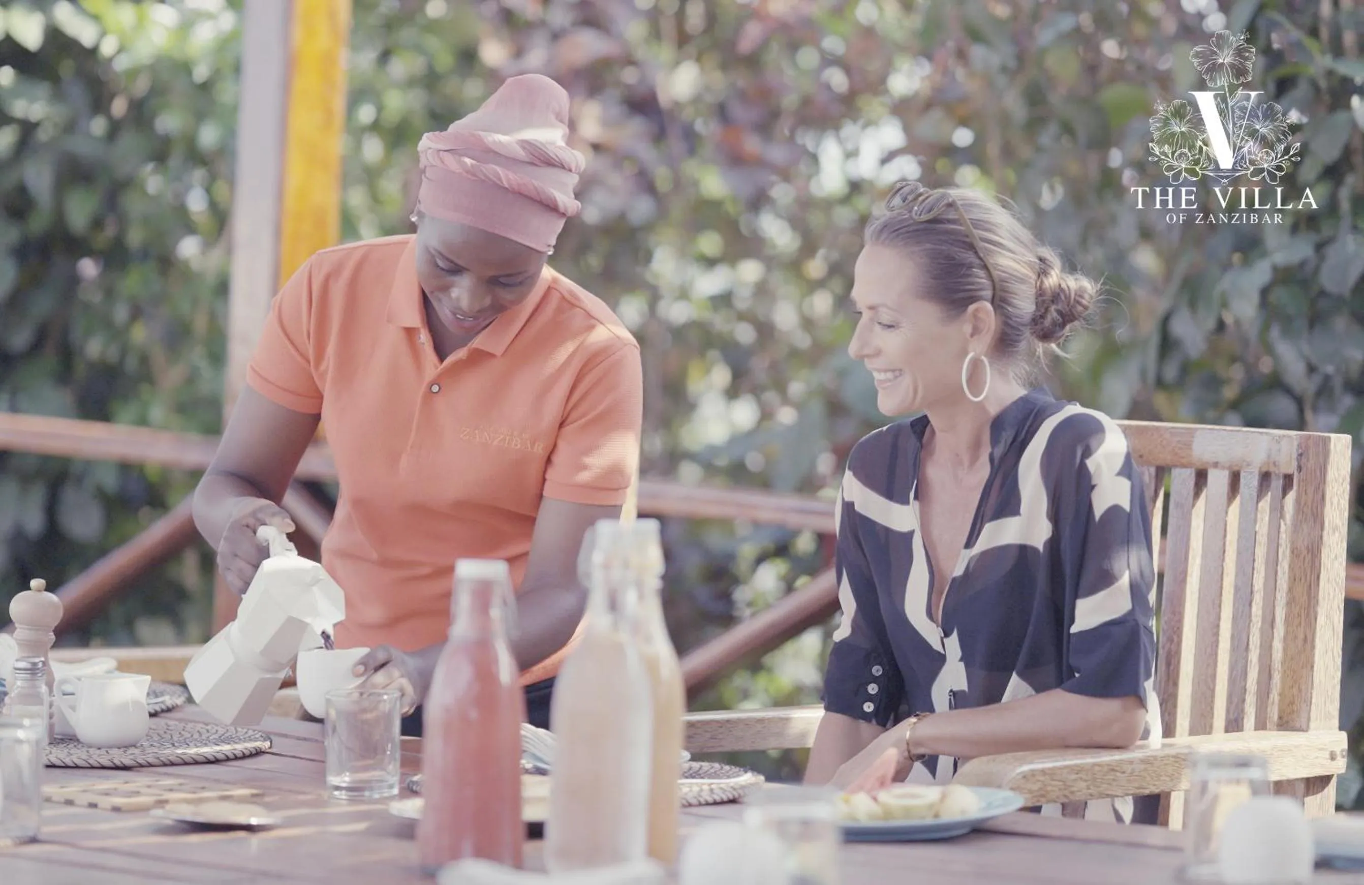 Food in The Villa of Zanzibar