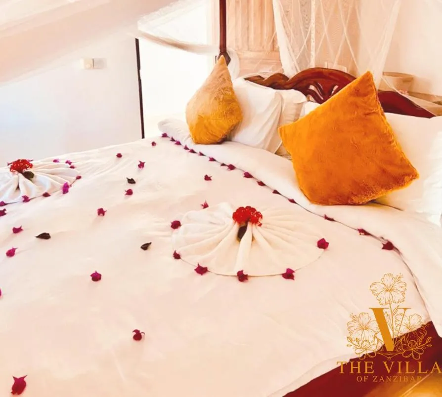 Bed in The Villa of Zanzibar