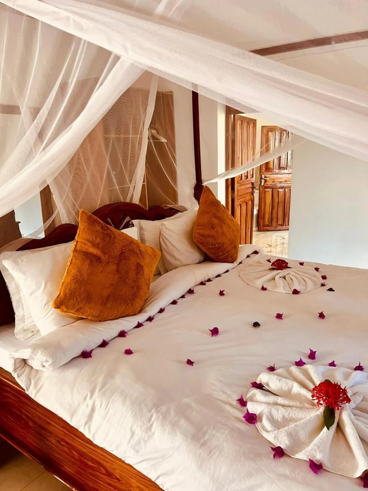 Bedroom, Bed in The Villa of Zanzibar