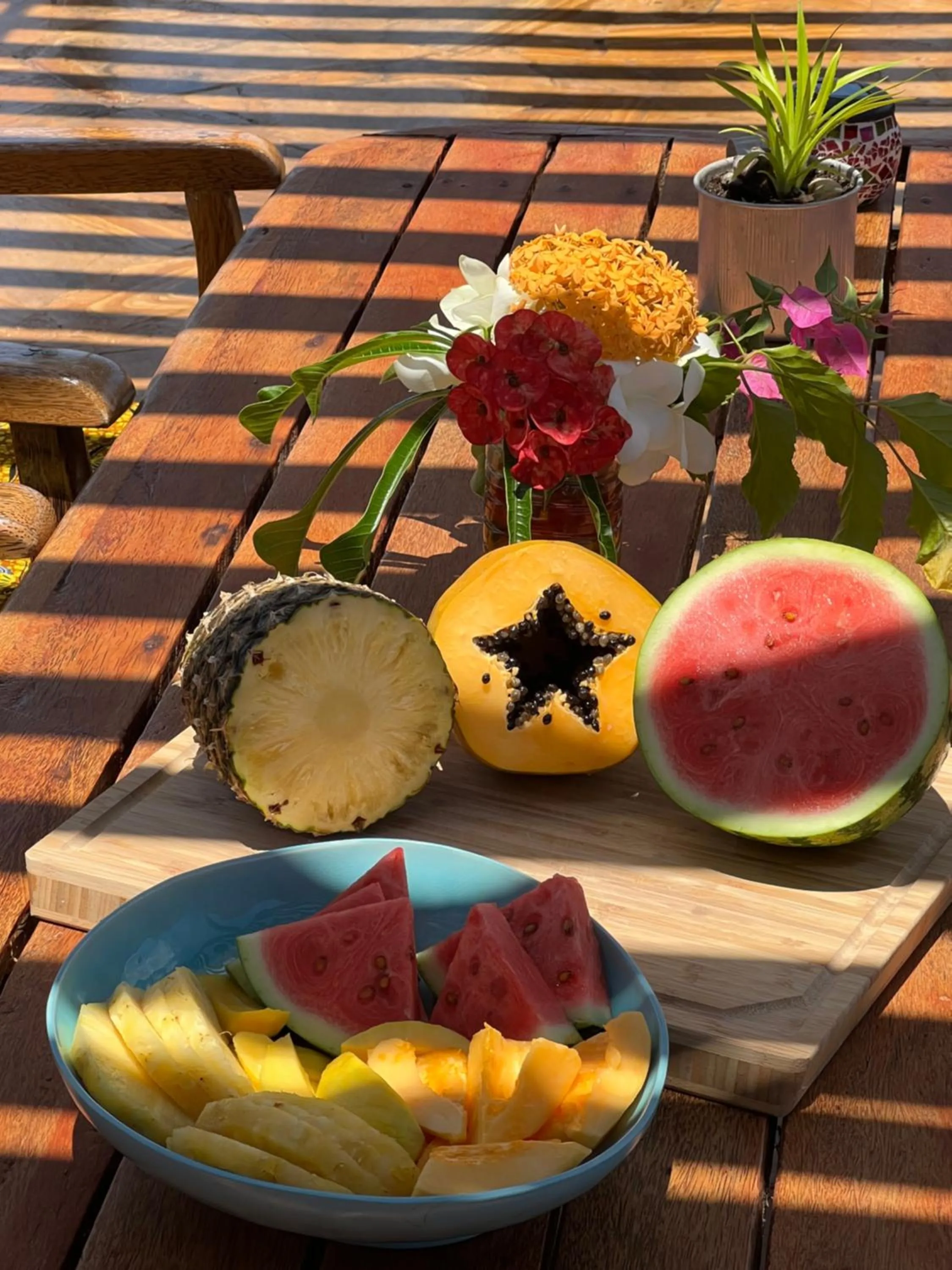 Food in The Villa of Zanzibar