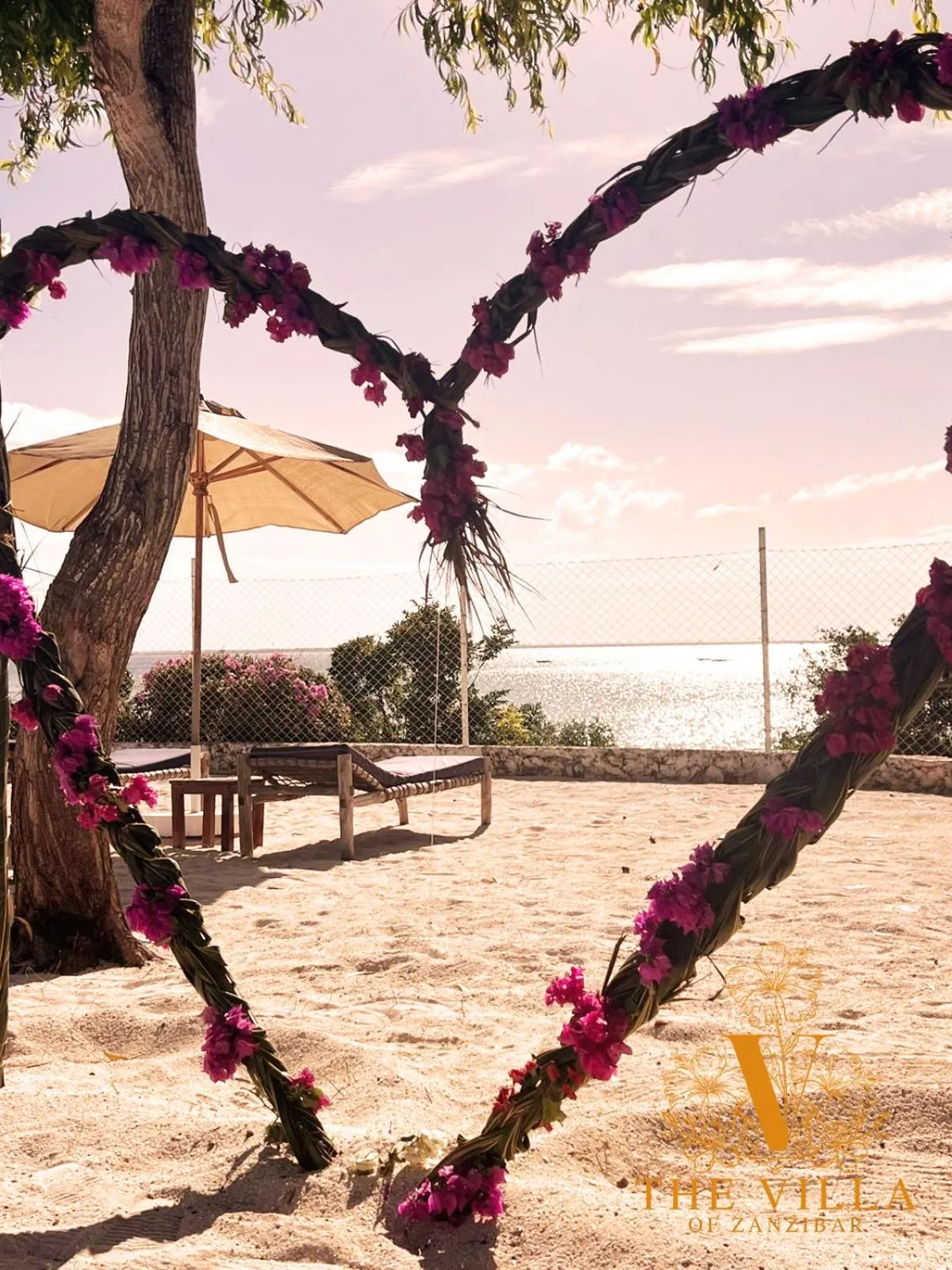 Beach in The Villa of Zanzibar