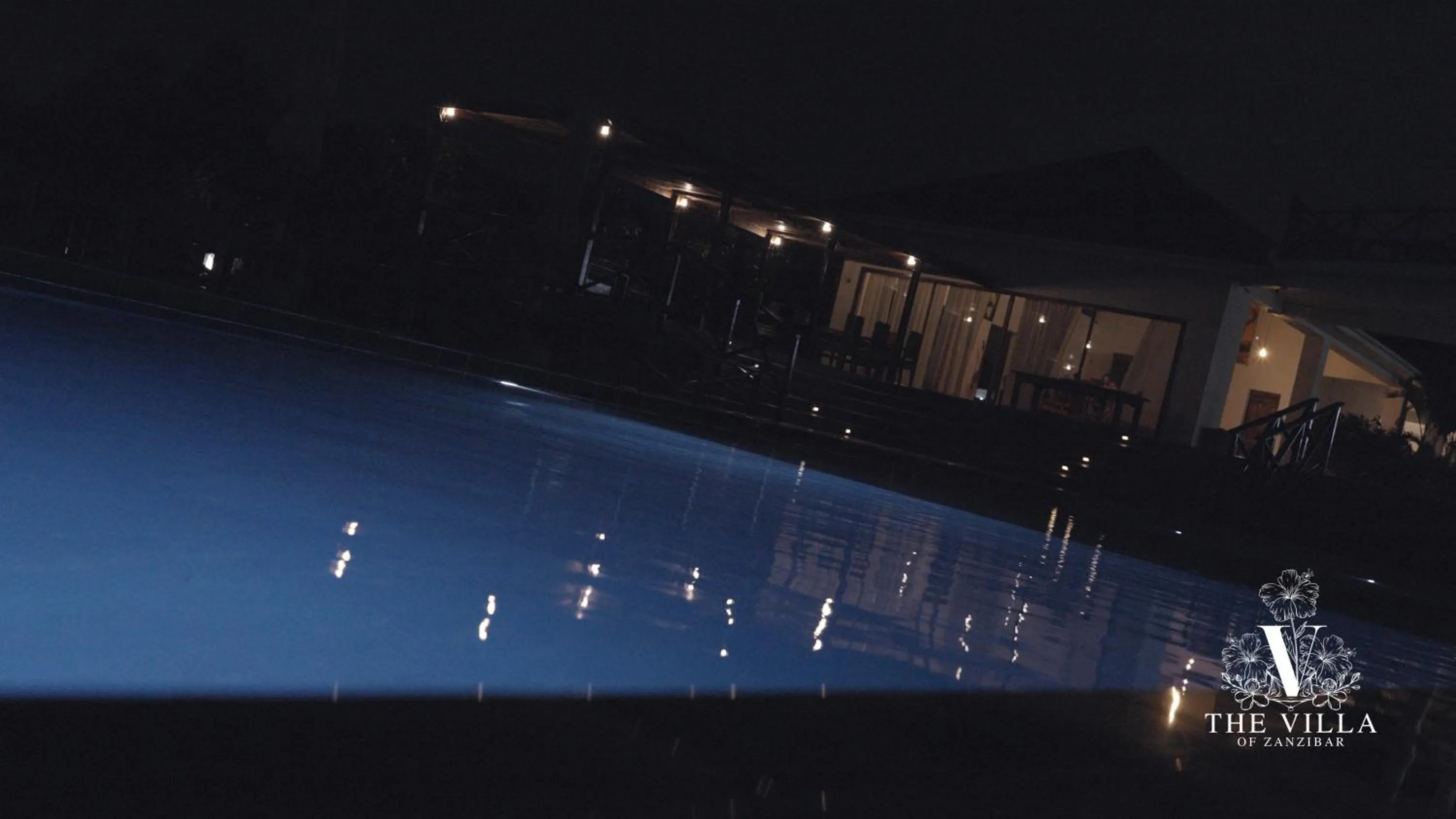 Pool view in The Villa of Zanzibar